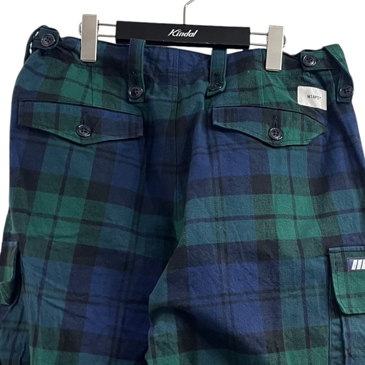 【wtaps / ダブルタップス】カーゴパンツ　M WTAPS(ダブルタップス) 22AWチェック柄カーゴパンツ222WDT-PTM05