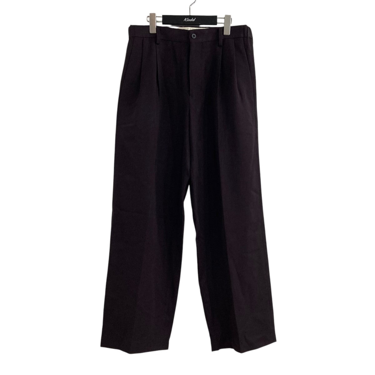 25SSIH-25SS-P018 Two Tucks Wide Trousers