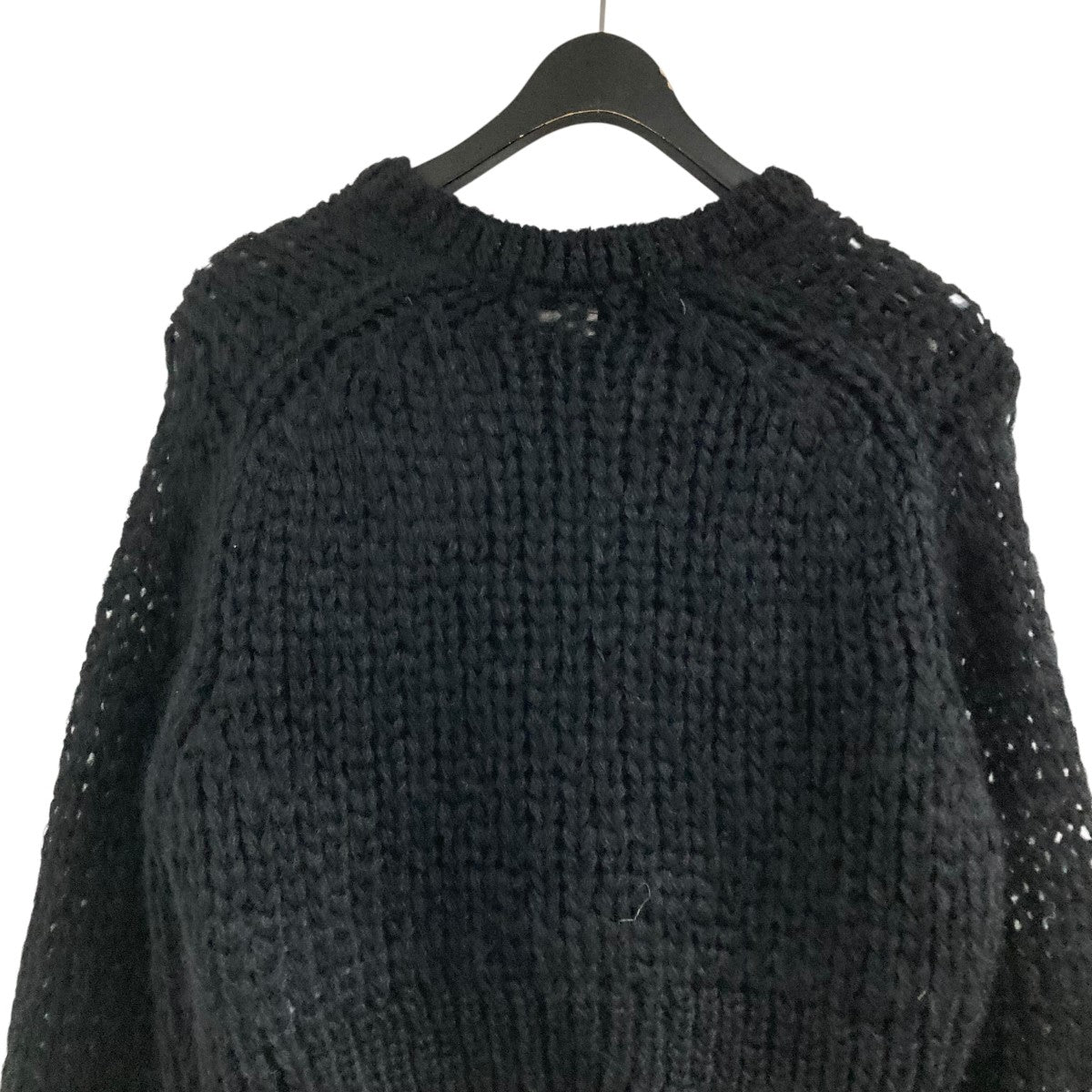 COMME des GARCONS 95SS プリーツ加工 シルクニット 黒 COMME des GARCONS HOMME PLUS(コムデギャルソンオムプリュス