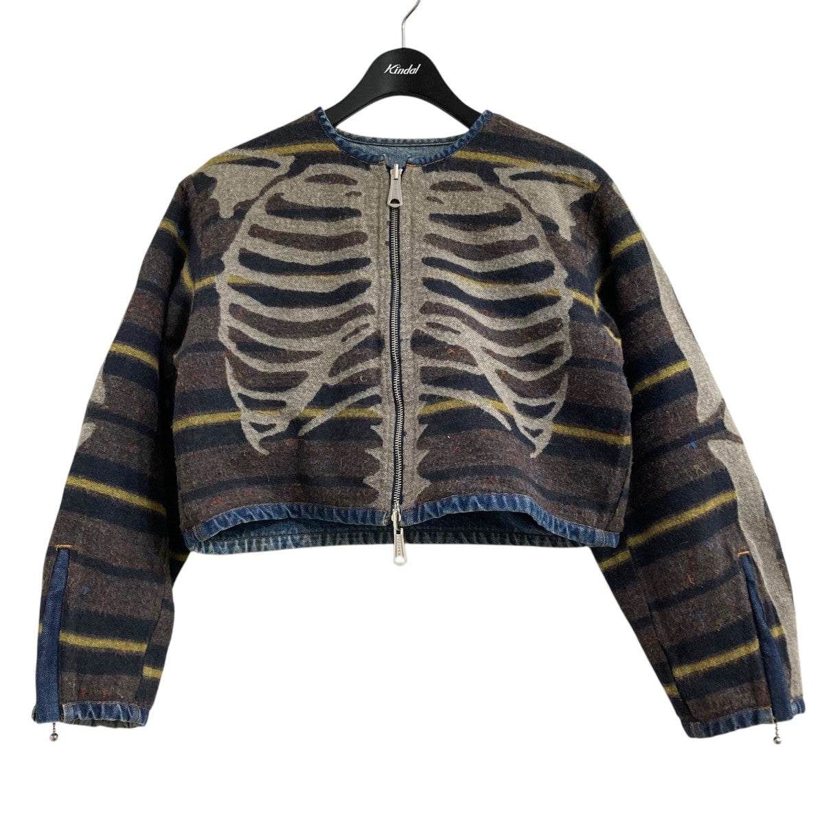 KAPITAL(キャピタル) Bone Lining Reversible Motocross Jacketボーン  