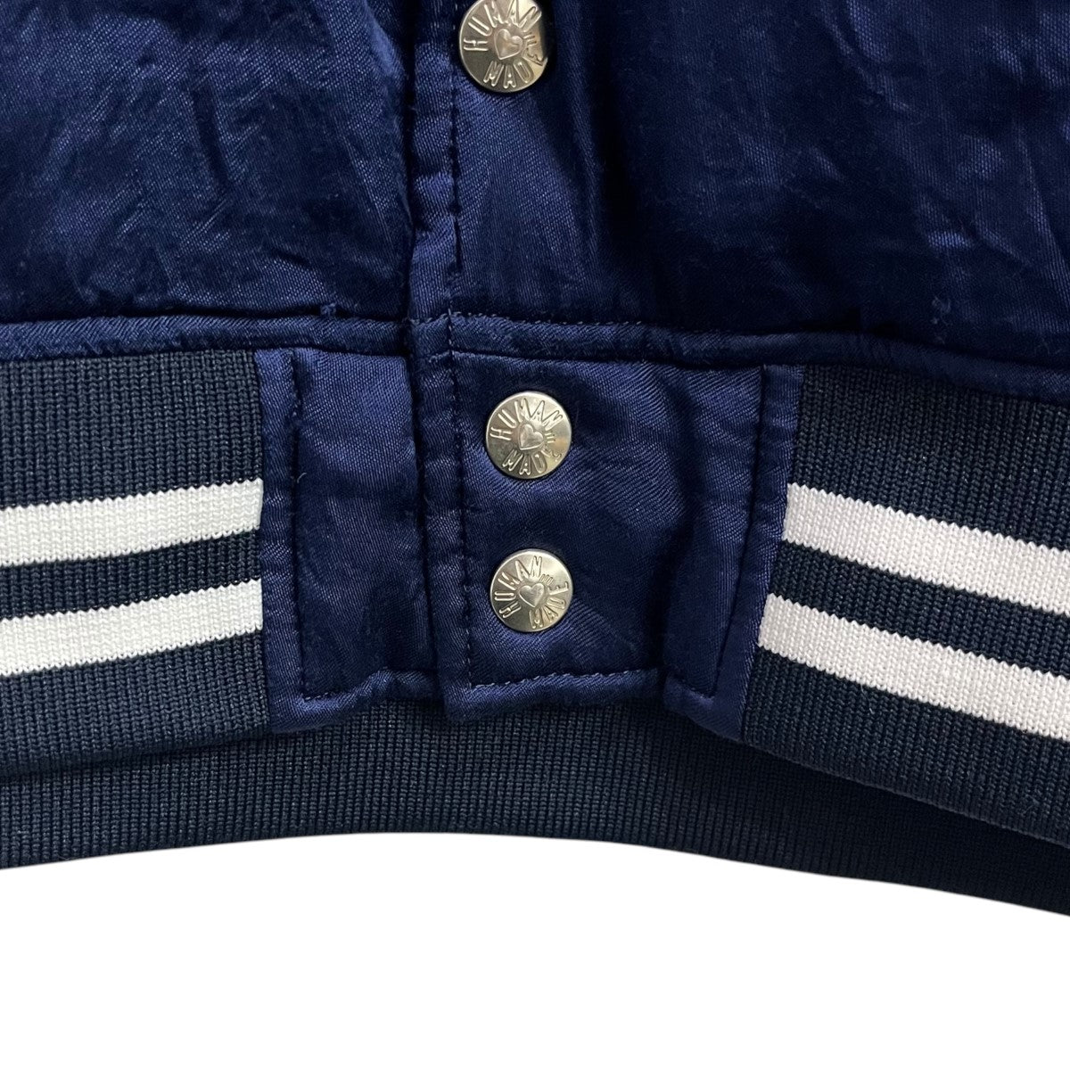 HUMAN MADE(ヒューマンメード) スタジアムジャケット ネイビー