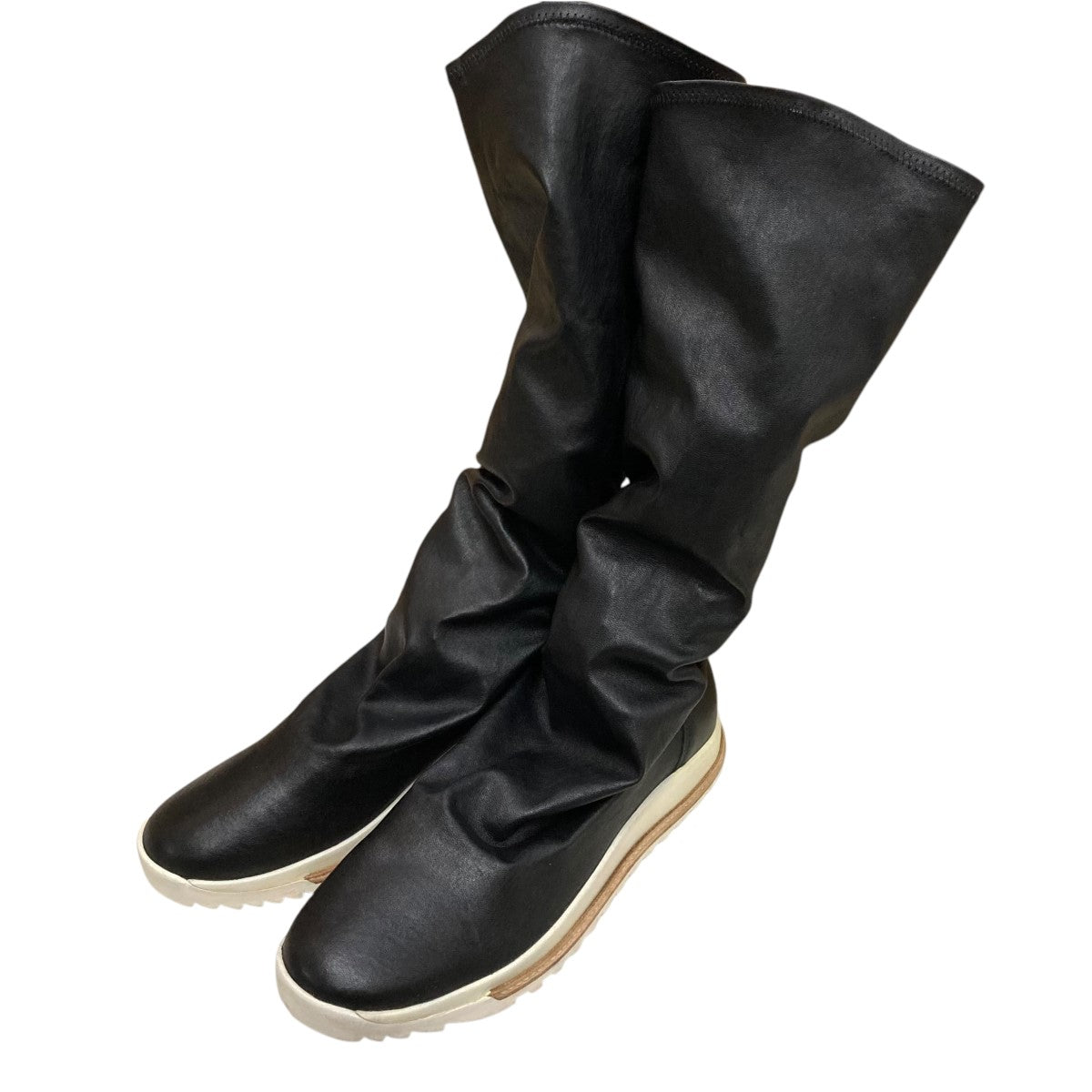 RICK OWENS(リックオウエンス) KISS BOOTSキスブーツ ブラック