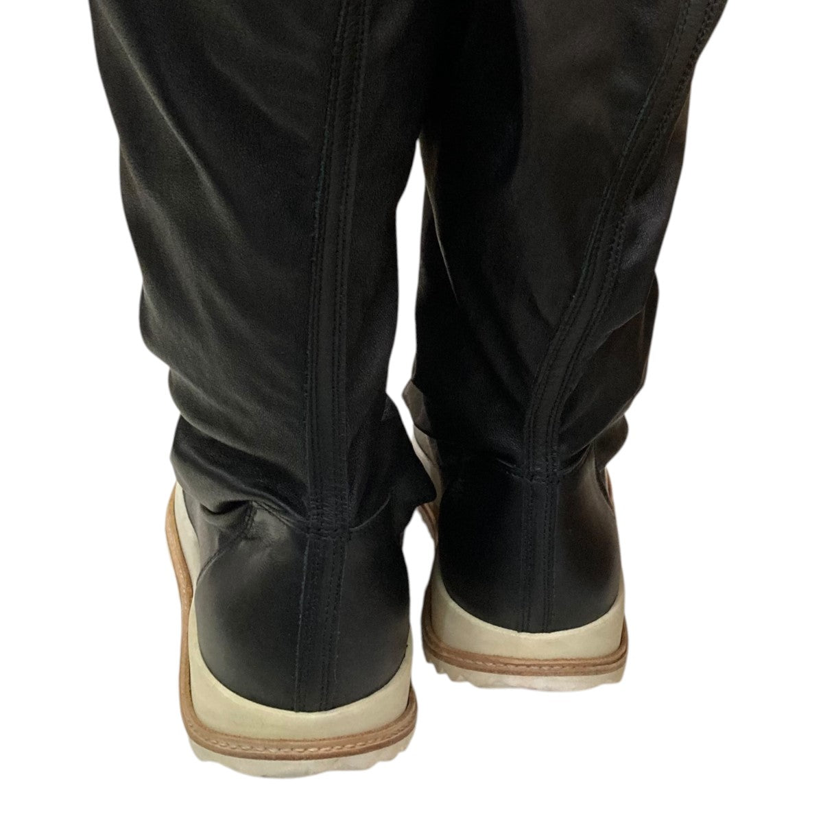 RICK OWENS(リックオウエンス) DIRT GRAFTON SOCKレザーソックス