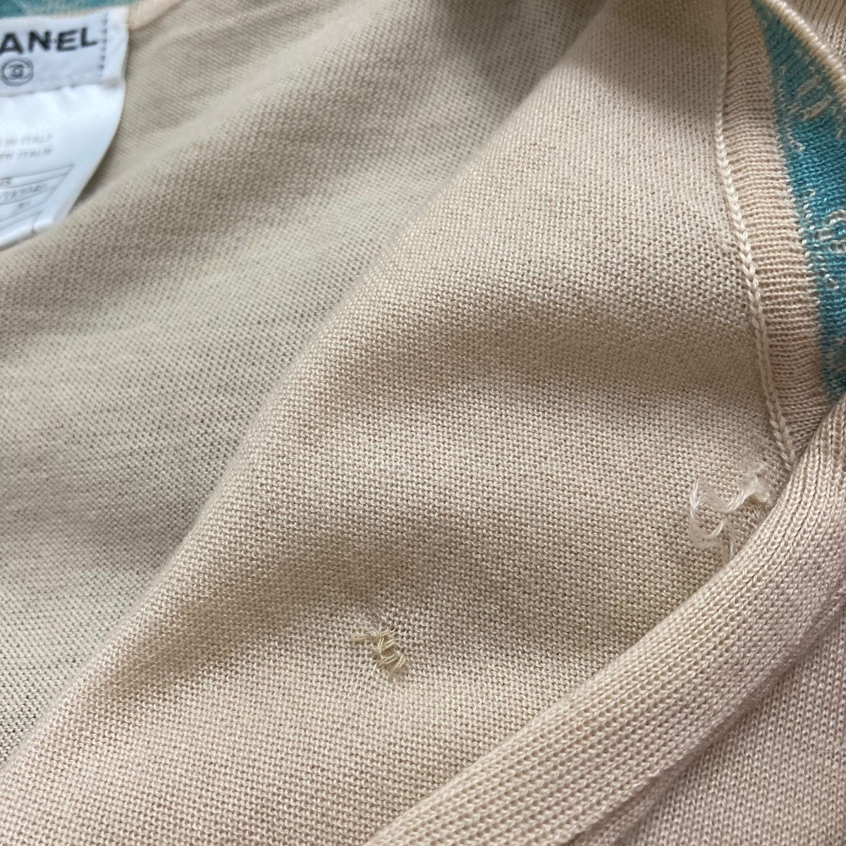 CHANEL 01SカーディガンP17962V00946 古着・中古-8枚目のアイテム画像