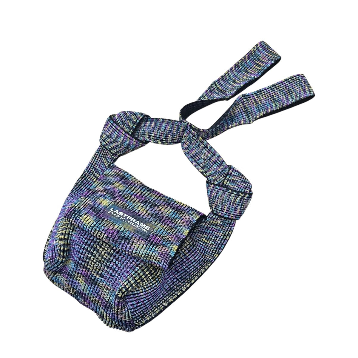 COLOR METALLIC OBI BAGハンドバッグ