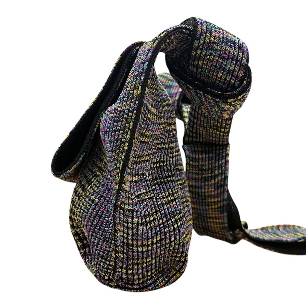 COLOR METALLIC OBI BAGハンドバッグ
