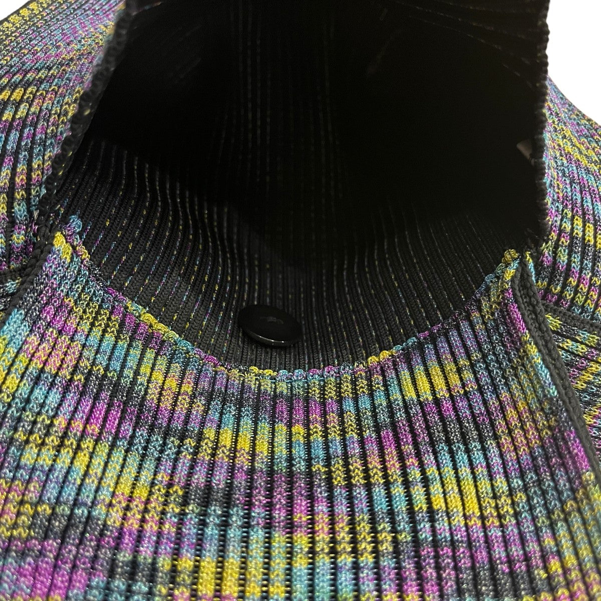 COLOR METALLIC OBI BAGハンドバッグ