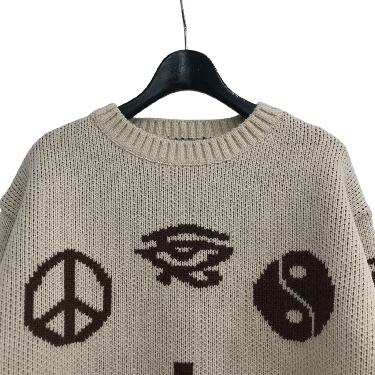 Black Weirdos(ブラックウィドウ) 22AW「Icon Sweater」総柄