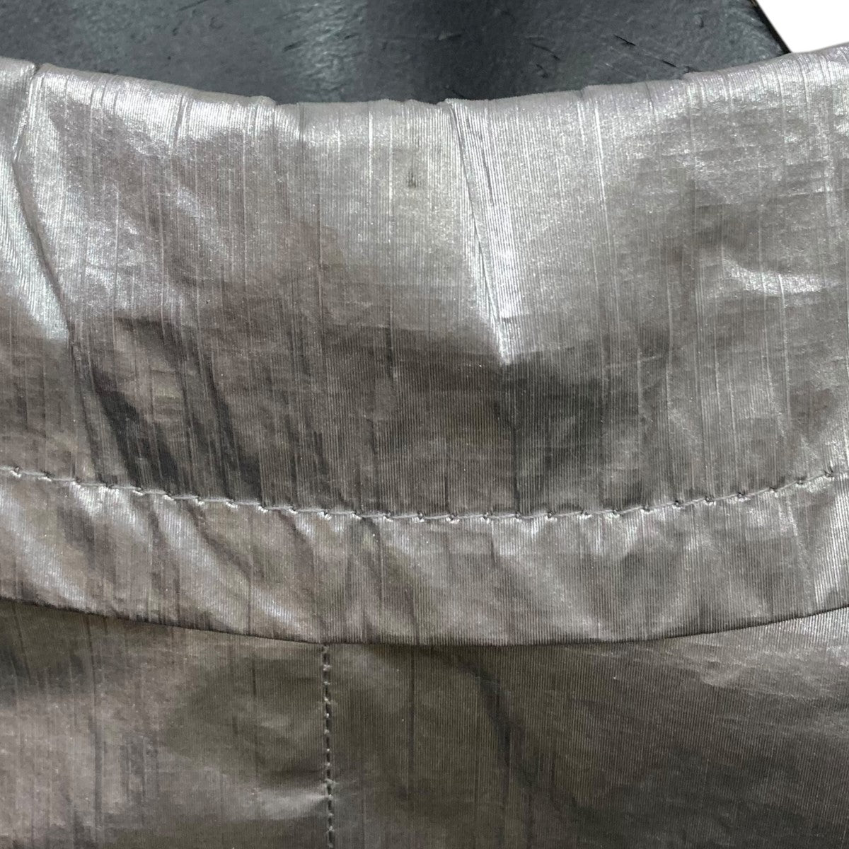 DRIES VAN NOTEN(ドリスヴァンノッテン) ステンカラーコート シルバー