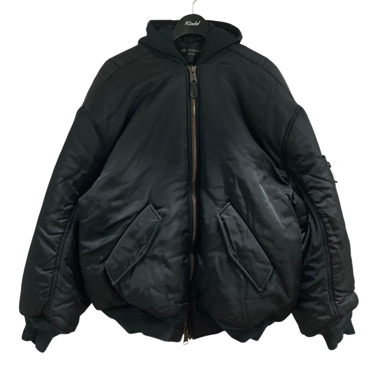 BALENCIAGA(バレンシアガ) ロゴ フリース ボア ジャケット595049