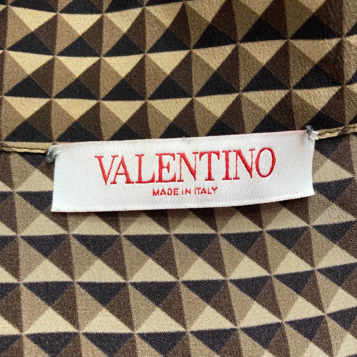 【新品　未使用　タグ付】シルク　パジャマ　GIORGIO VALENTINO VALENTINO(ヴァレンチノ) 22AWミニスタッズプリントシルク