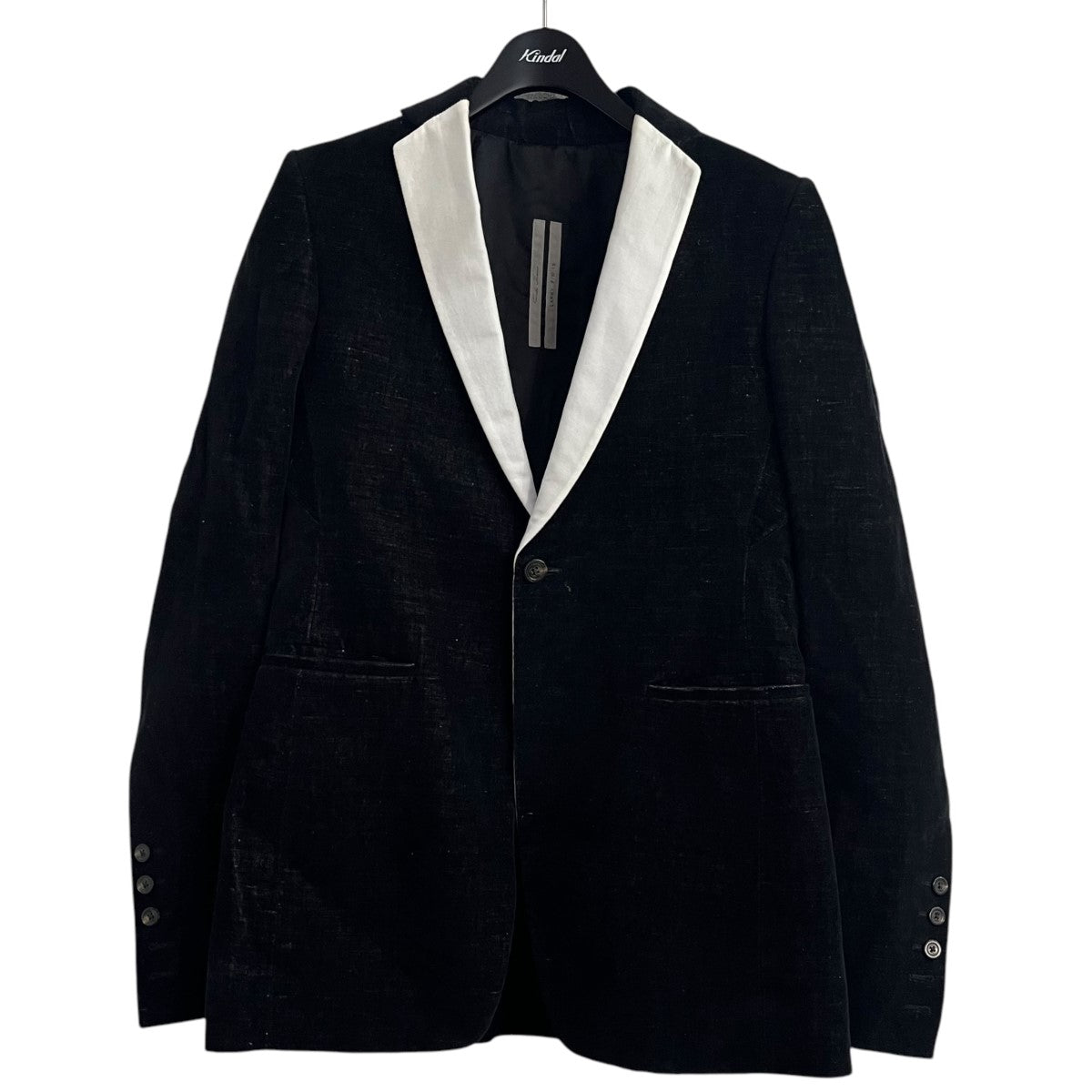 RICK OWENS ベロアジャケットRU19F4738-VMSC 古着・中古-1枚目のアイテム画像
