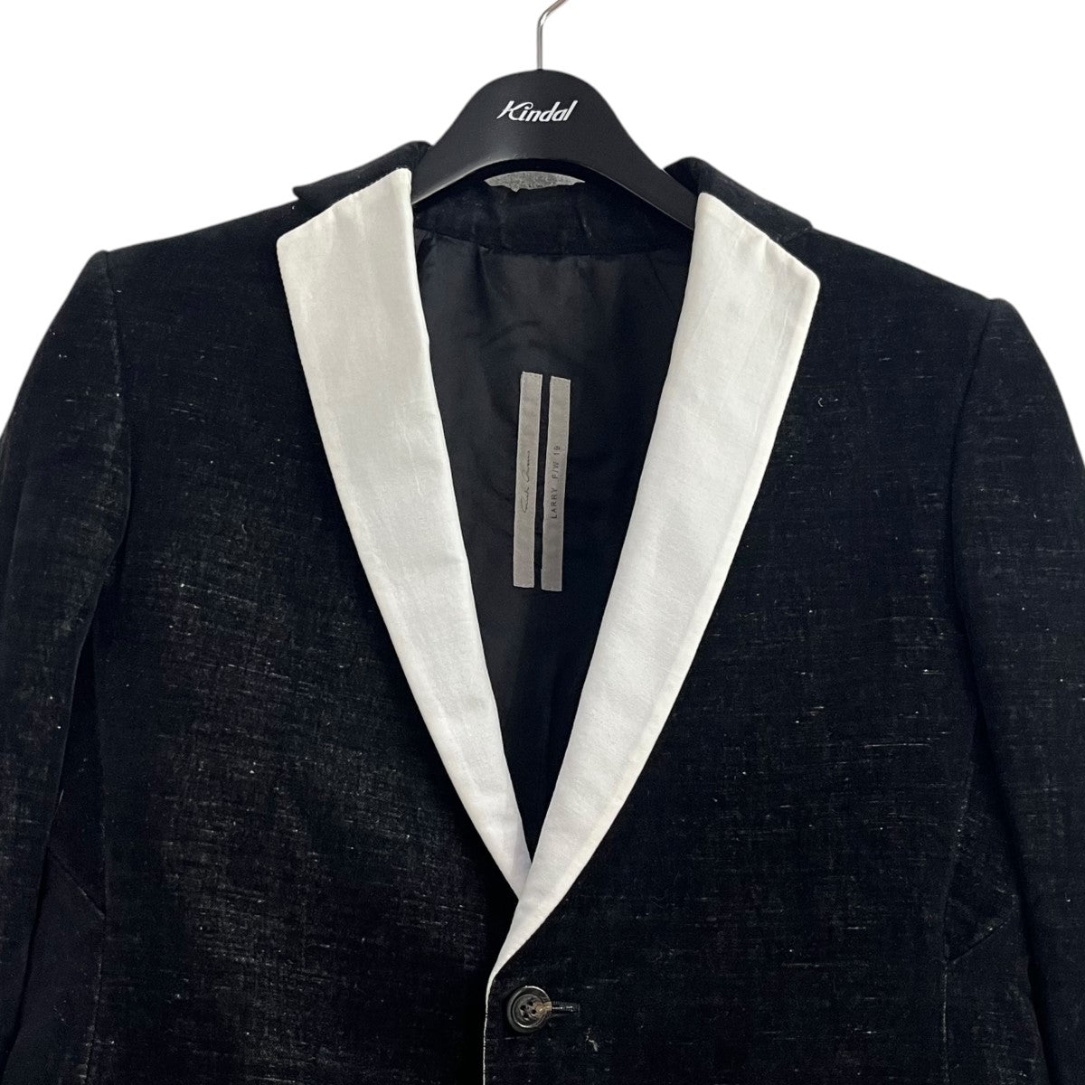 RICK OWENS(リックオウエンス) INTARSIA LAMB LEATHER JACKET