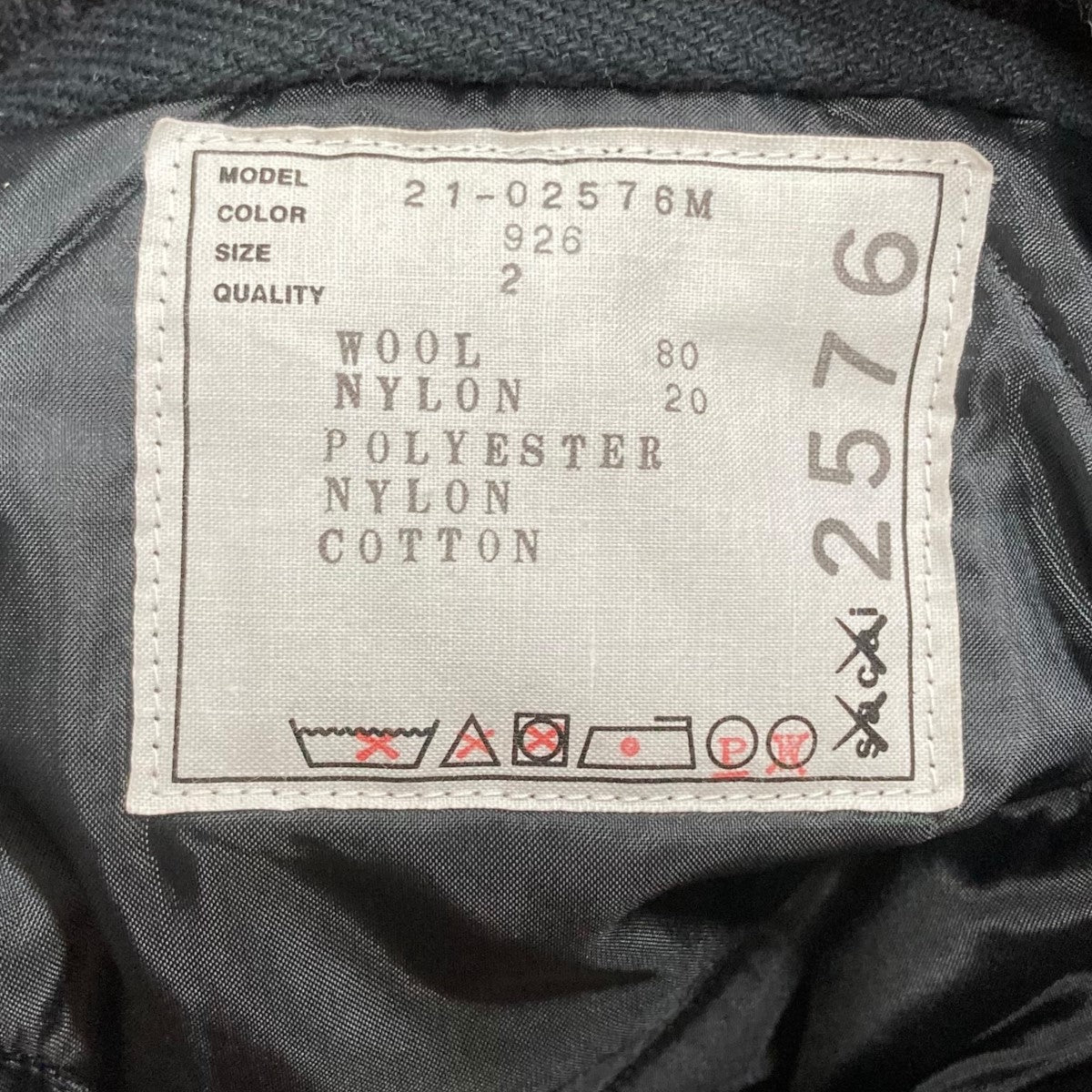 sacai×KAWS 21AW ブルゾン 21-02576M ブラック×マルチカラー サイズ 2