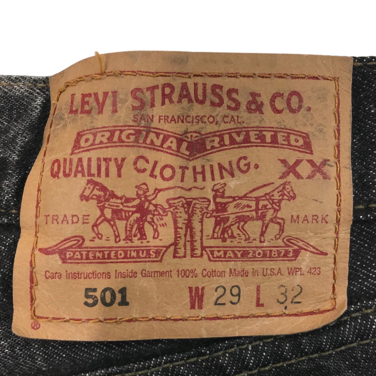 LEVI’S デニムパンツ553 0401 古着・中古-7枚目のアイテム画像