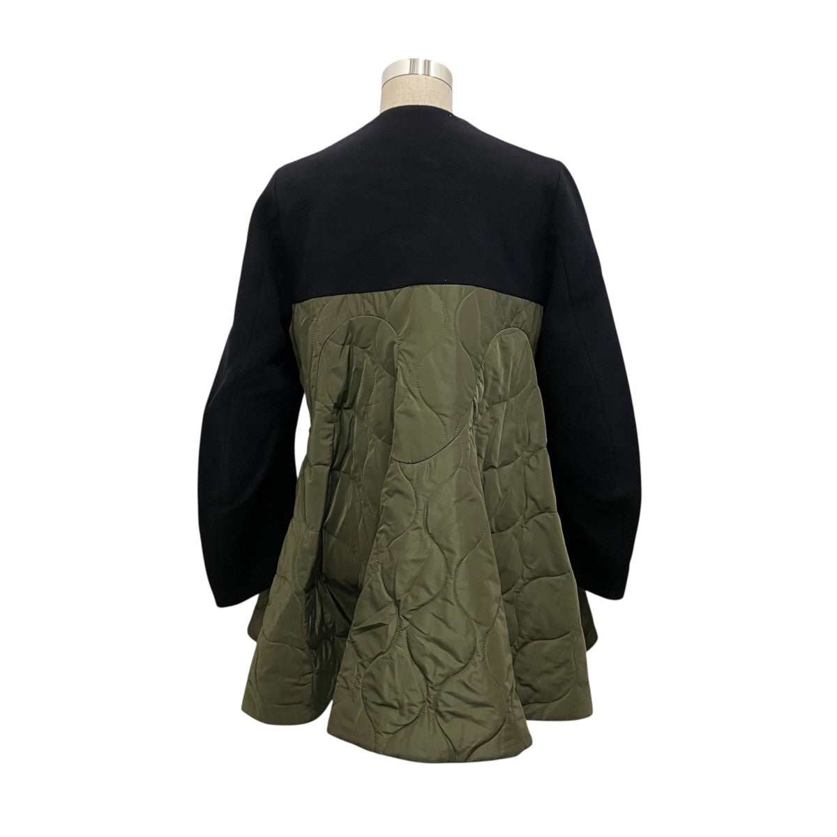 OMMO 【QUILTING DOCKING WOOL CT】キルティング切替コート882340000401 古着・中古-2枚目のアイテム画像