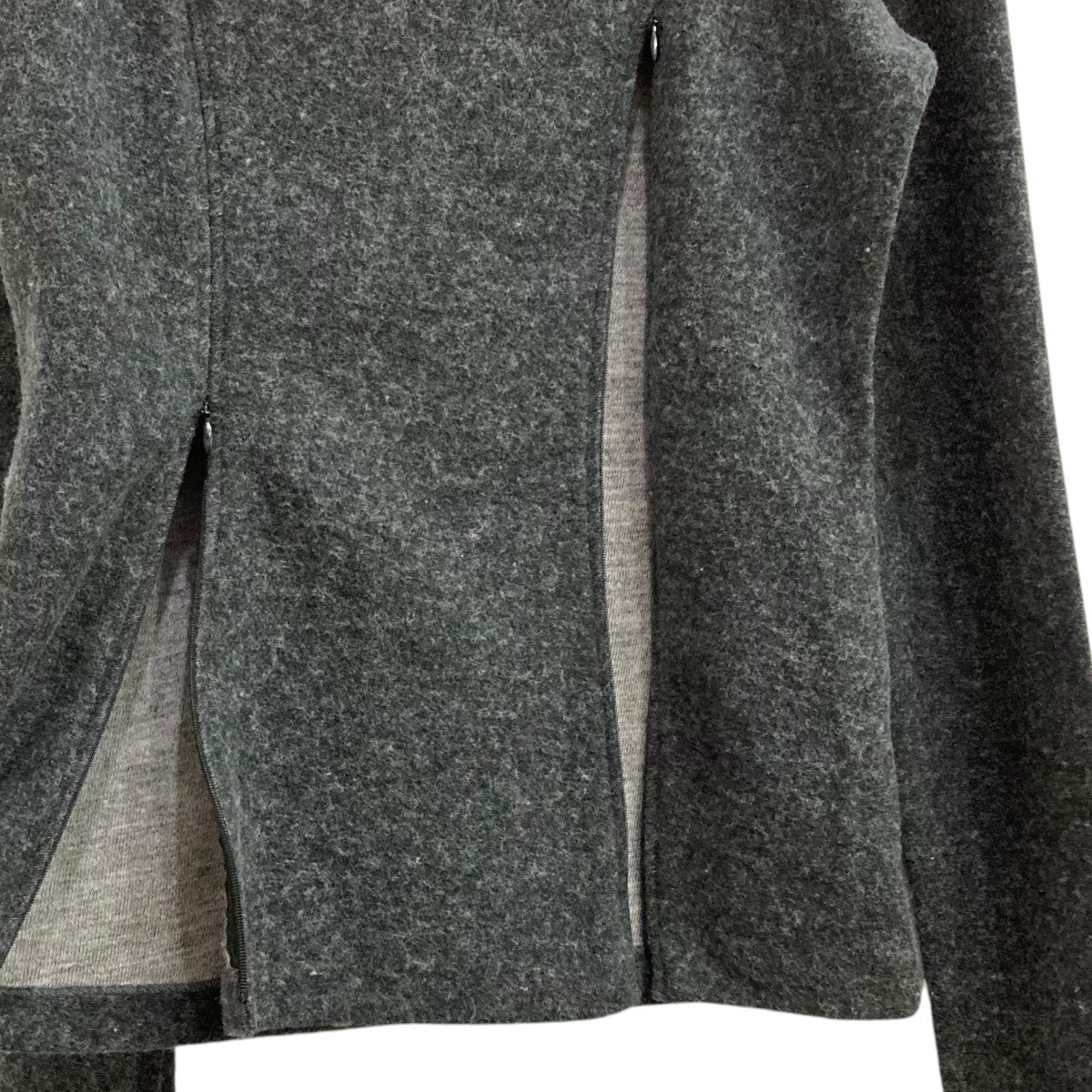 FUMIKA UCHIDA(フミカウチダ) ジップデザインモックネックニット