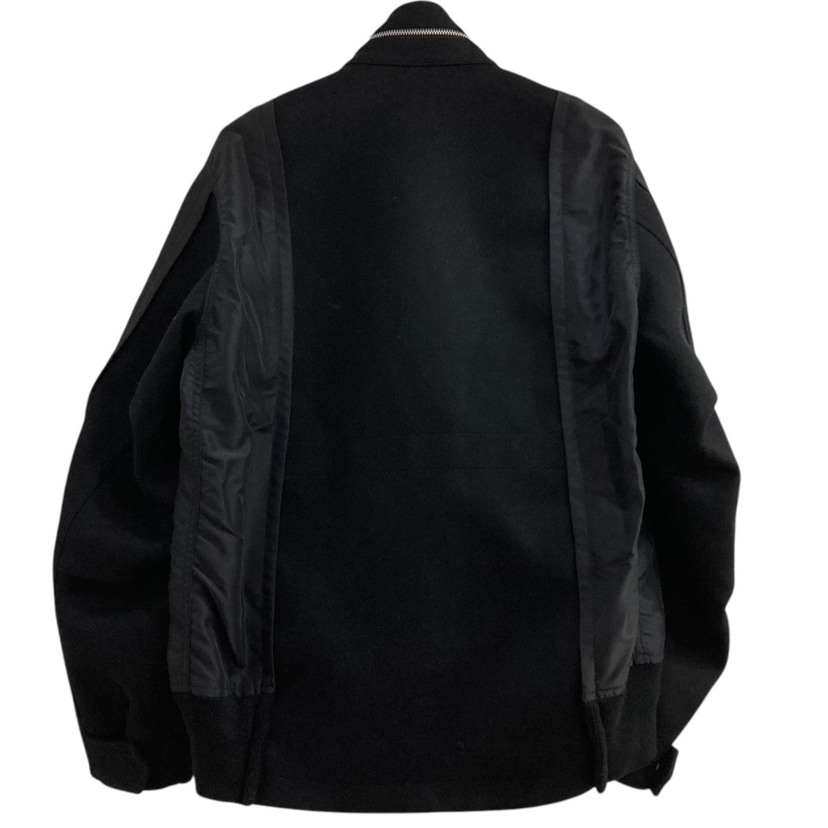 sacai(サカイ) Wool Melton Nylon Twill Blousonツイルブルゾン