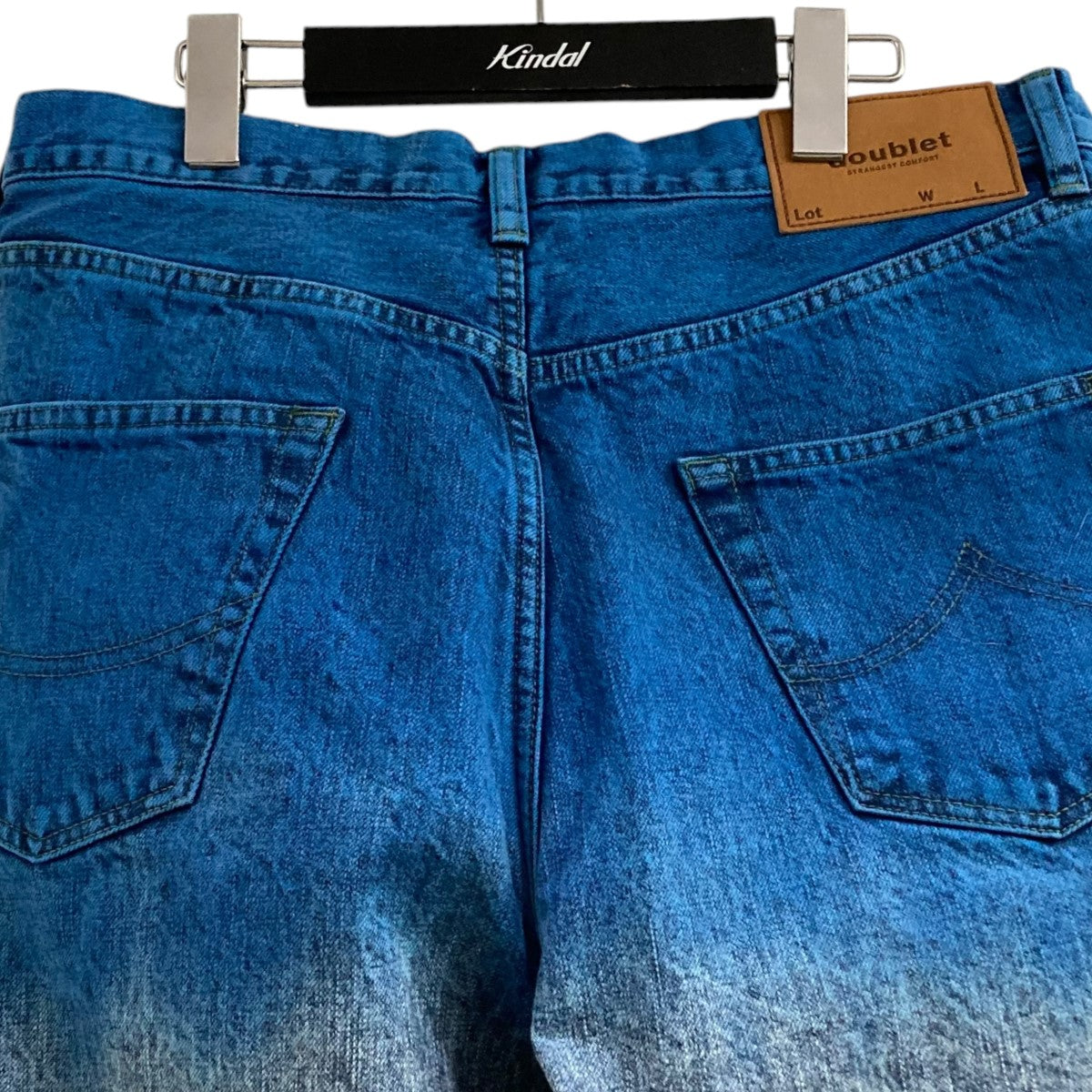 doublet 25SSANIME HAND-PAINTING DENIM PANTSパンツ06PT296 古着・中古-4枚目のアイテム画像