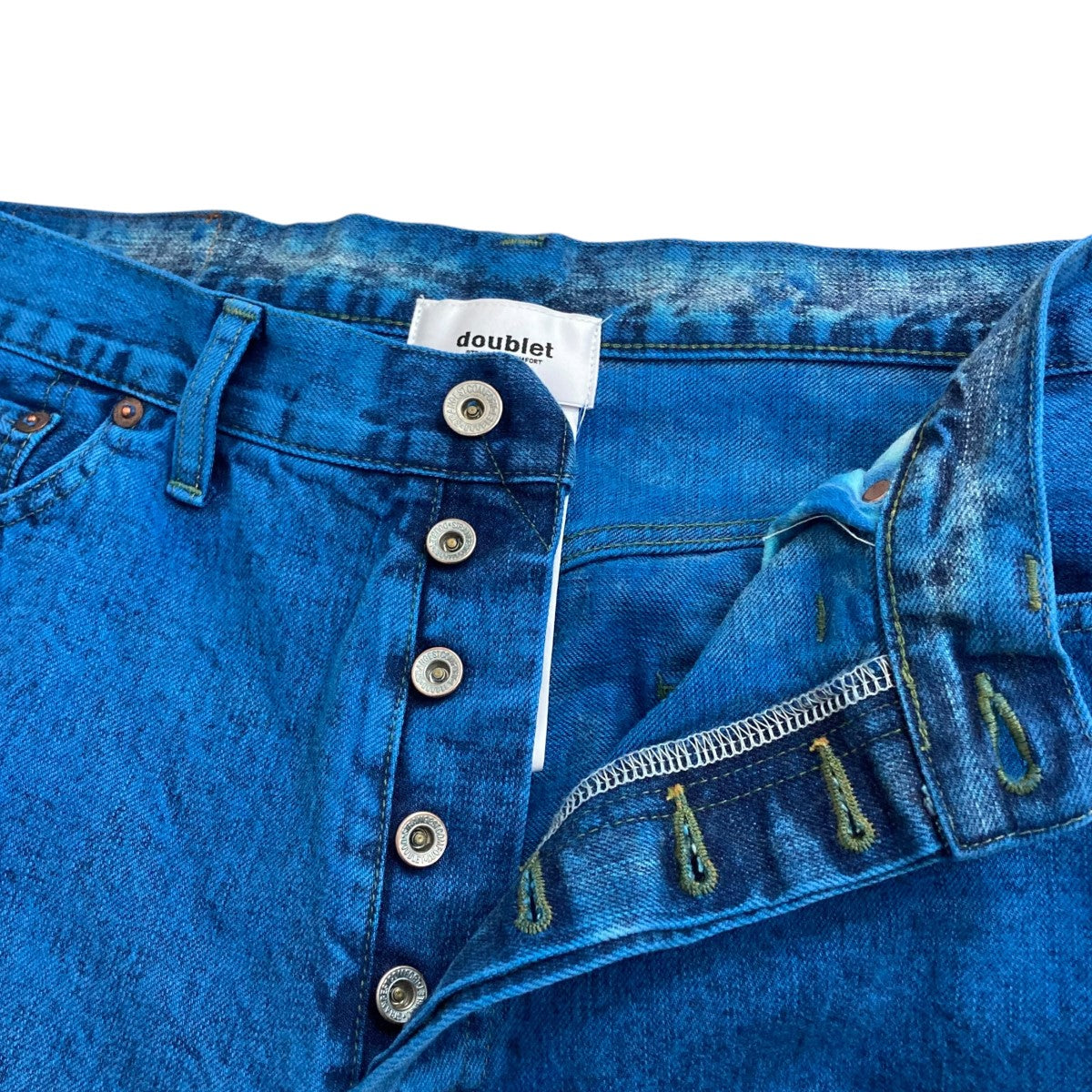 doublet 25SSANIME HAND-PAINTING DENIM PANTSパンツ06PT296 古着・中古-6枚目のアイテム画像