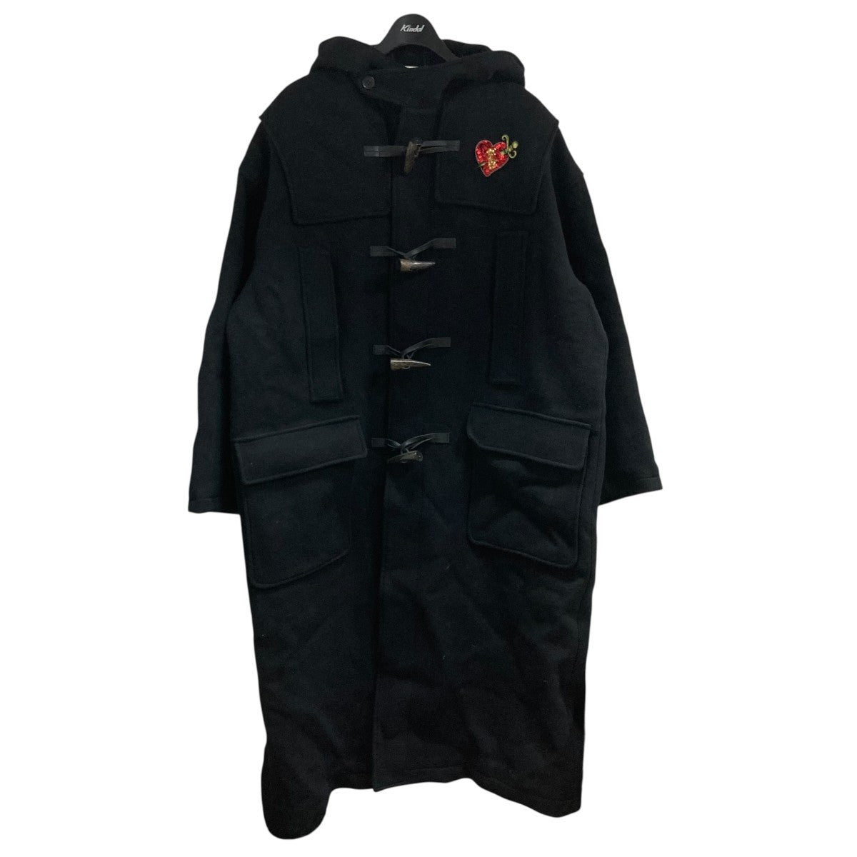 【DAIRIKU】25aw バットマン ロングコート DAIRIKU(ダイリク) 25AWバットマン ドレープ ロング ピー コート