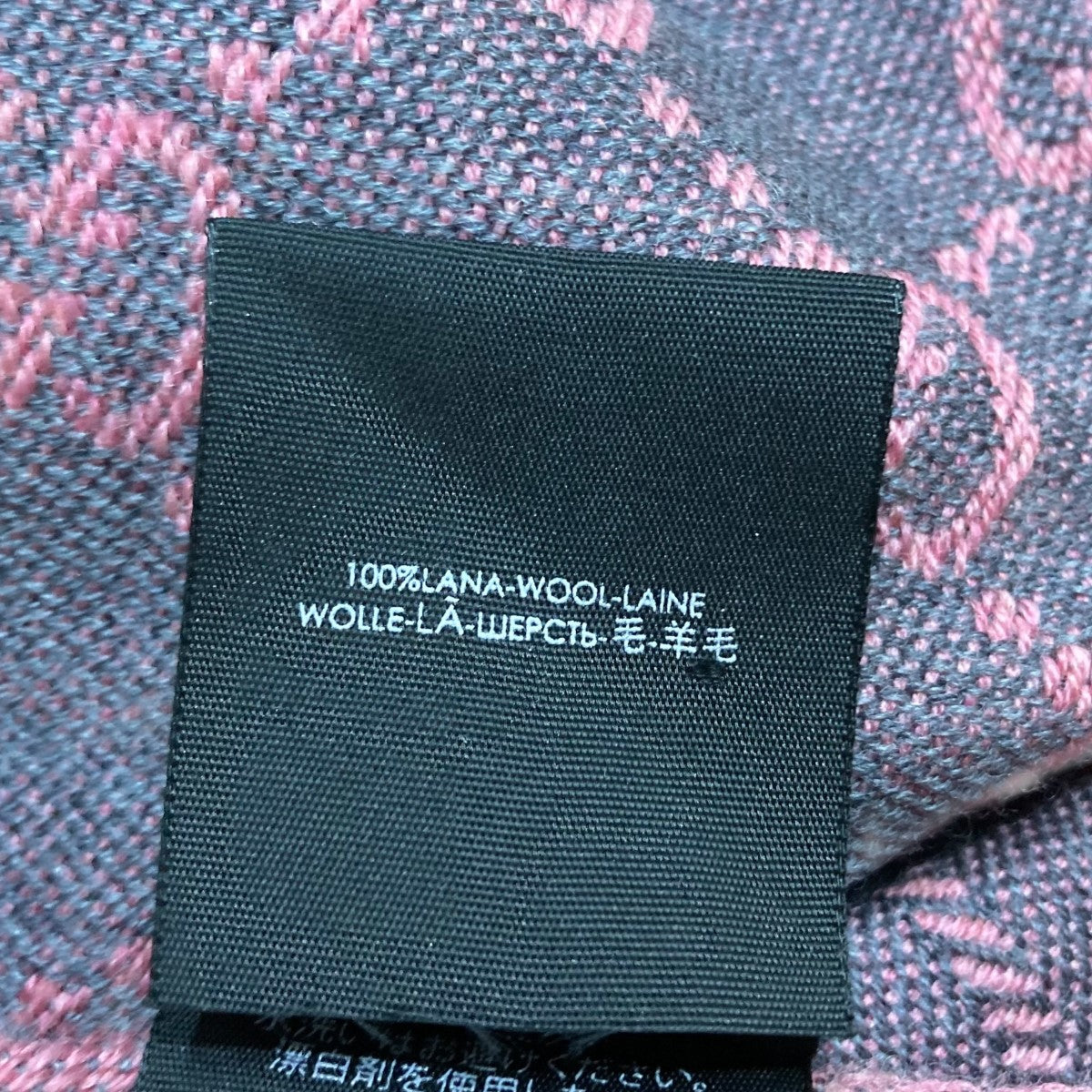 【新品】GUCCI GGパターン ストール グレー/ピンク GUCCI GGロゴ ストール ピンク グレー