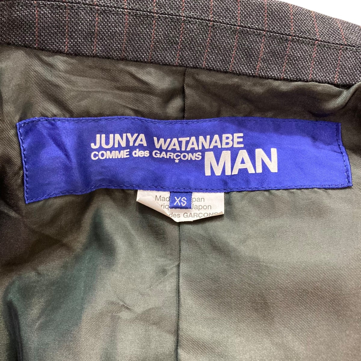 JUNYA WATANABE MAN 19AWスリーブ切替テーラードジャケットWD-J020 古着・中古-6枚目のアイテム画像