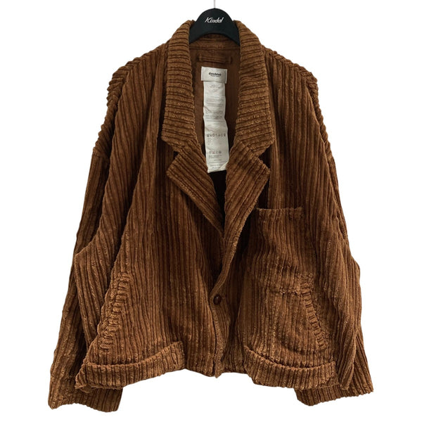 doublet(ダブレット) コーデュロイジャケット 19AW10BL91 ブラウン
