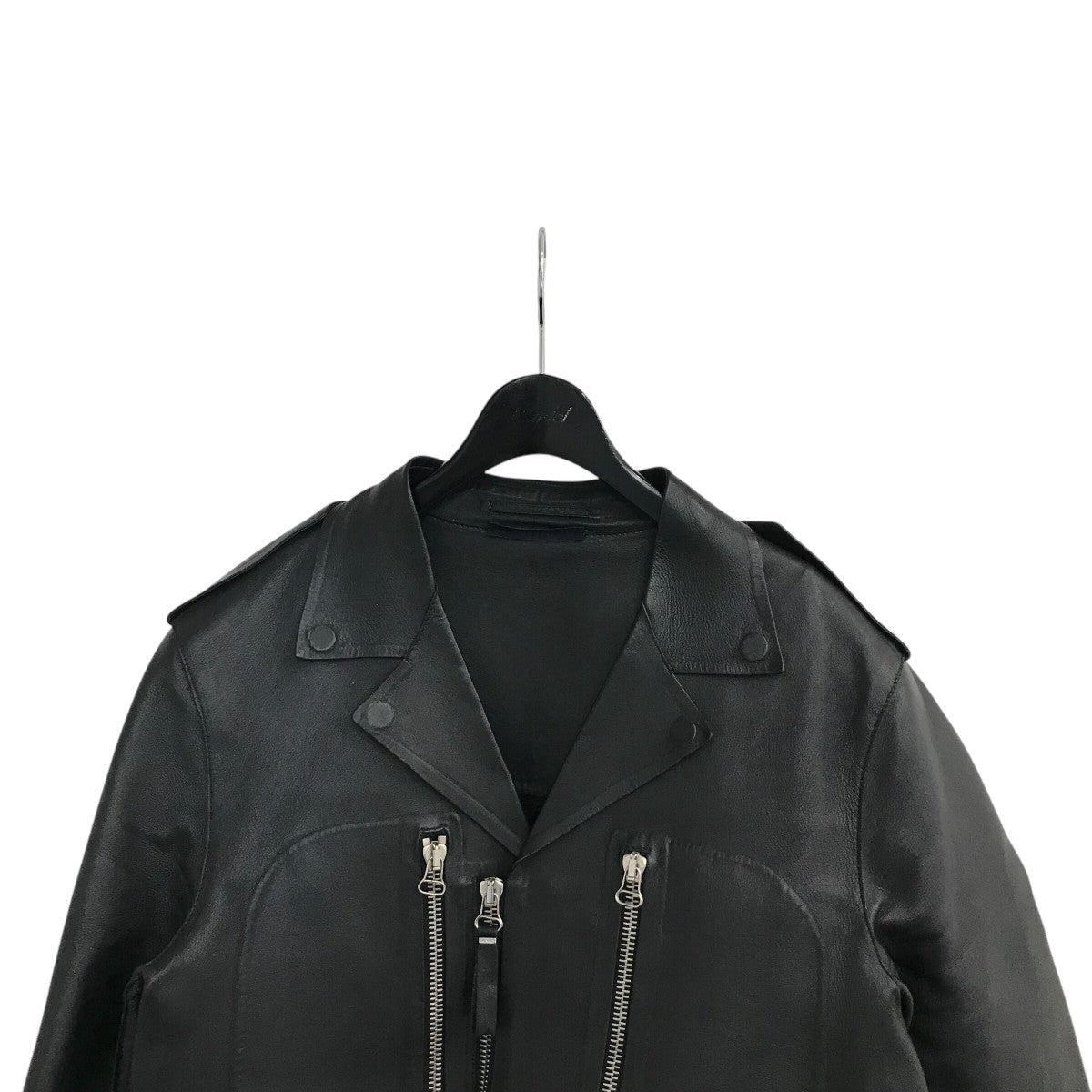 LANVIN(ランバン) ジップアップレザージャケットM15BL176 7BV017
