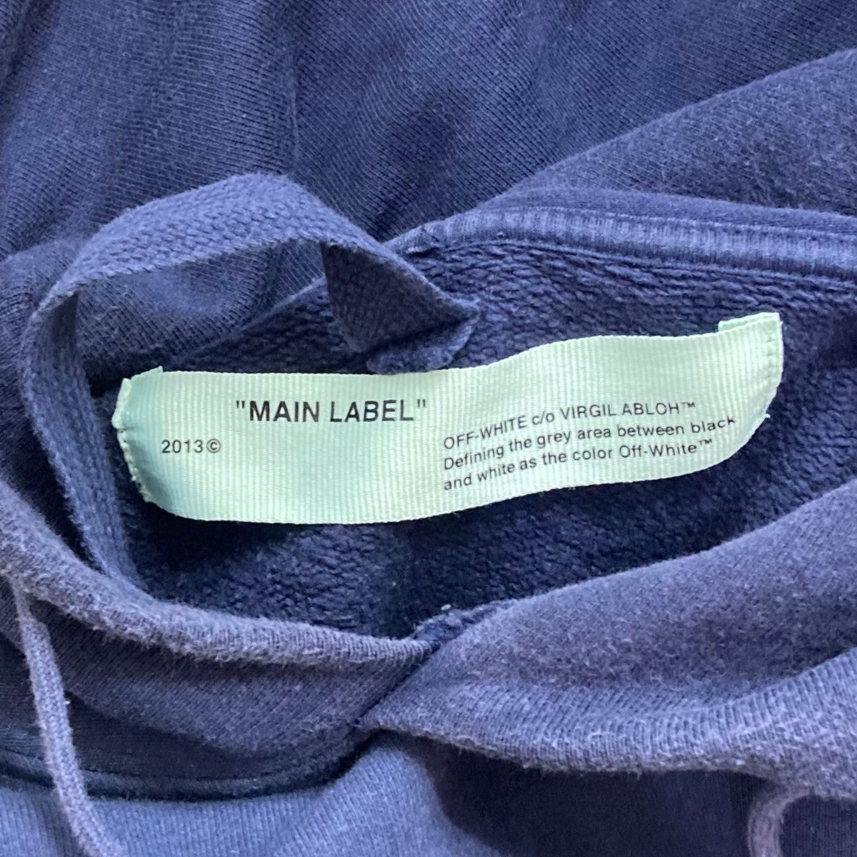 OFFWHITE プルオーバーパーカーOMBB034E18192003 古着・中古-7枚目のアイテム画像