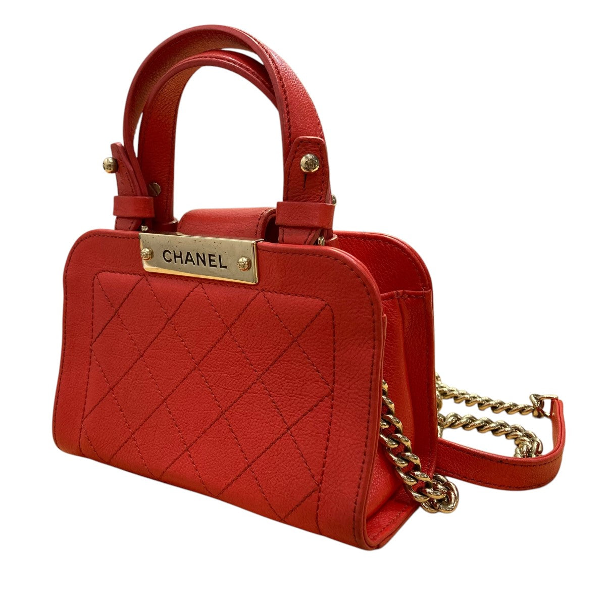 CHANEL(シャネル) ラムスキン ボーイシャネル チェーン