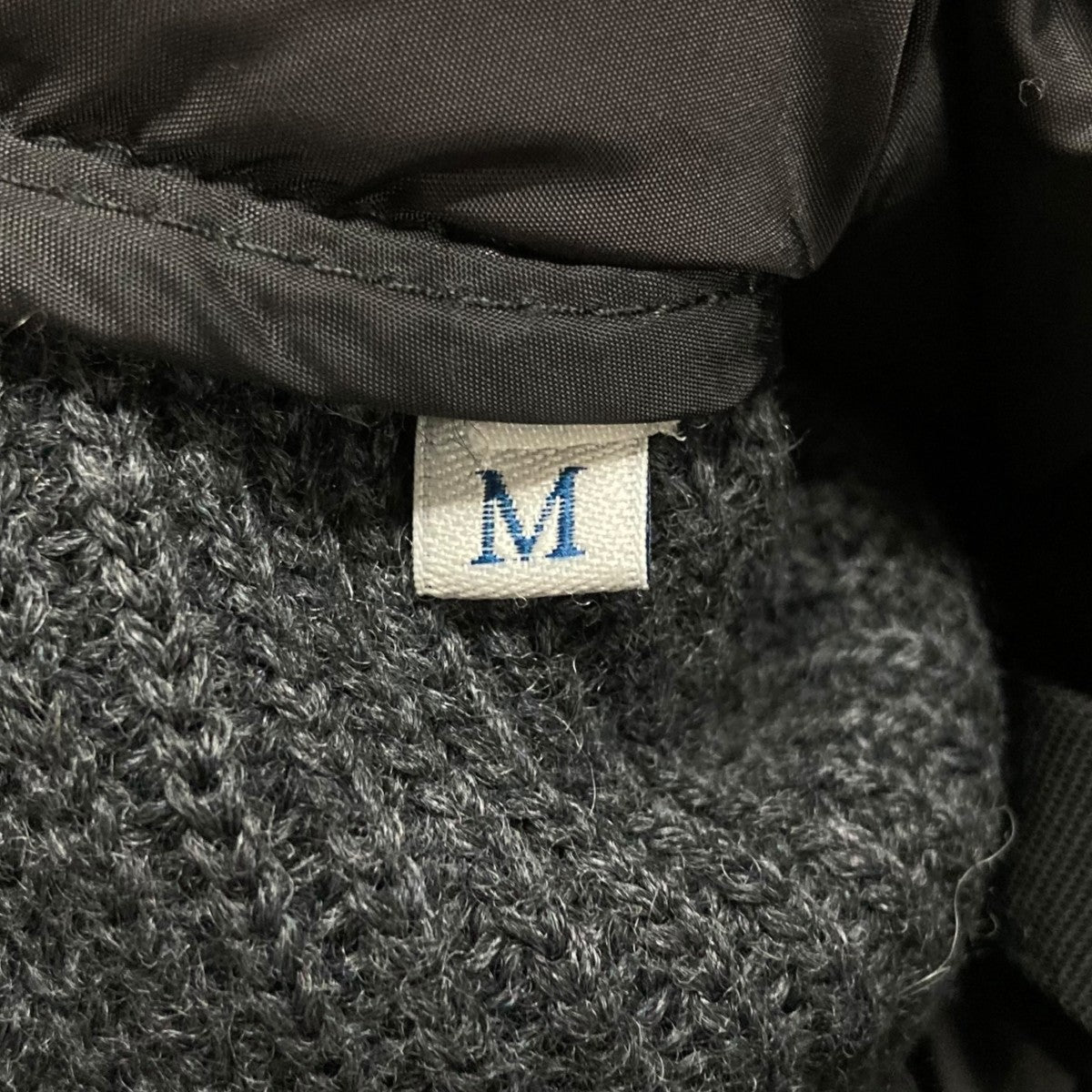 MONCLER グレー ニットカーディガン M MONCLER グレー ニットカーディガン M グレー（灰色）系 S MONCLER