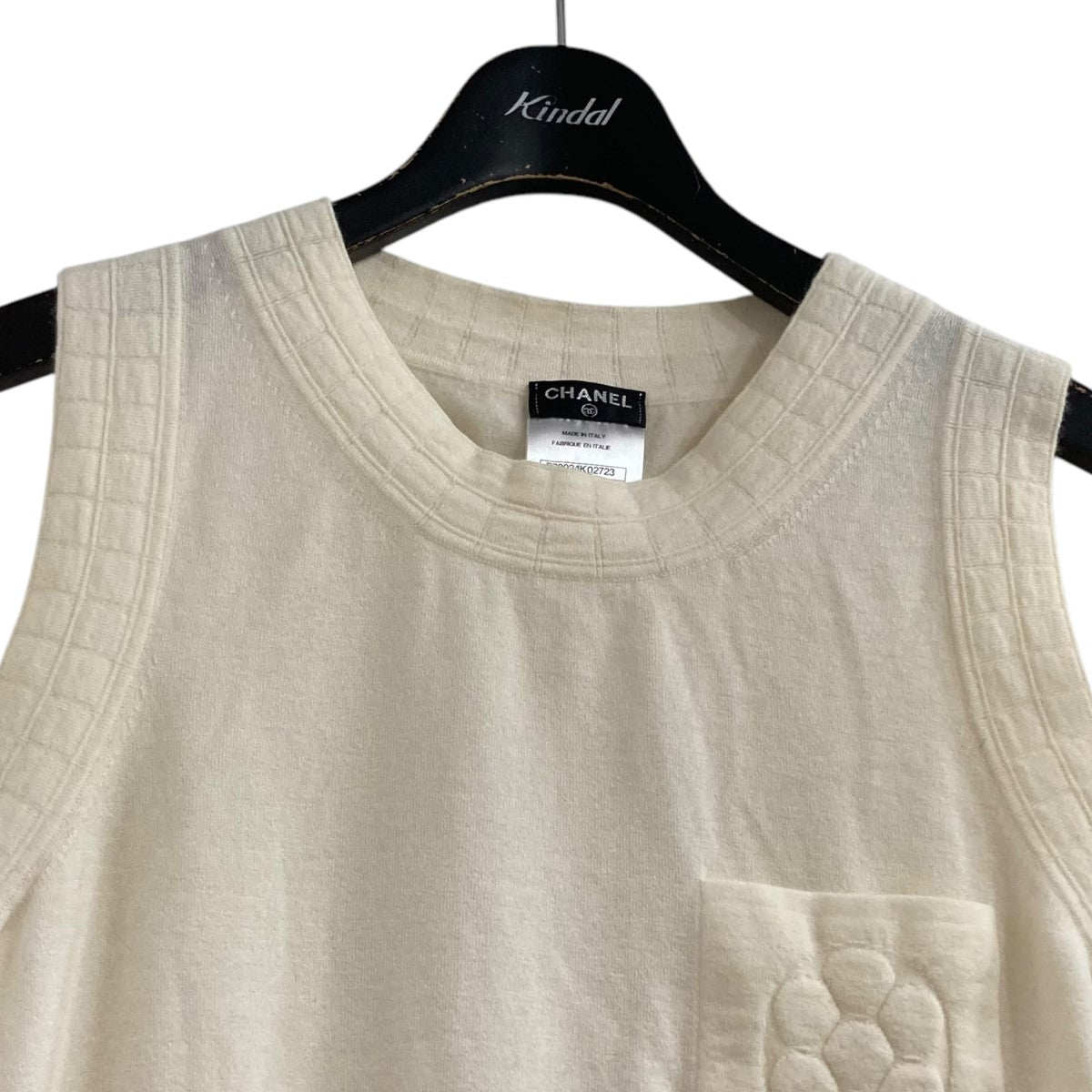 CHANEL(シャネル) フラワーポケットニットベストP38924K02723 