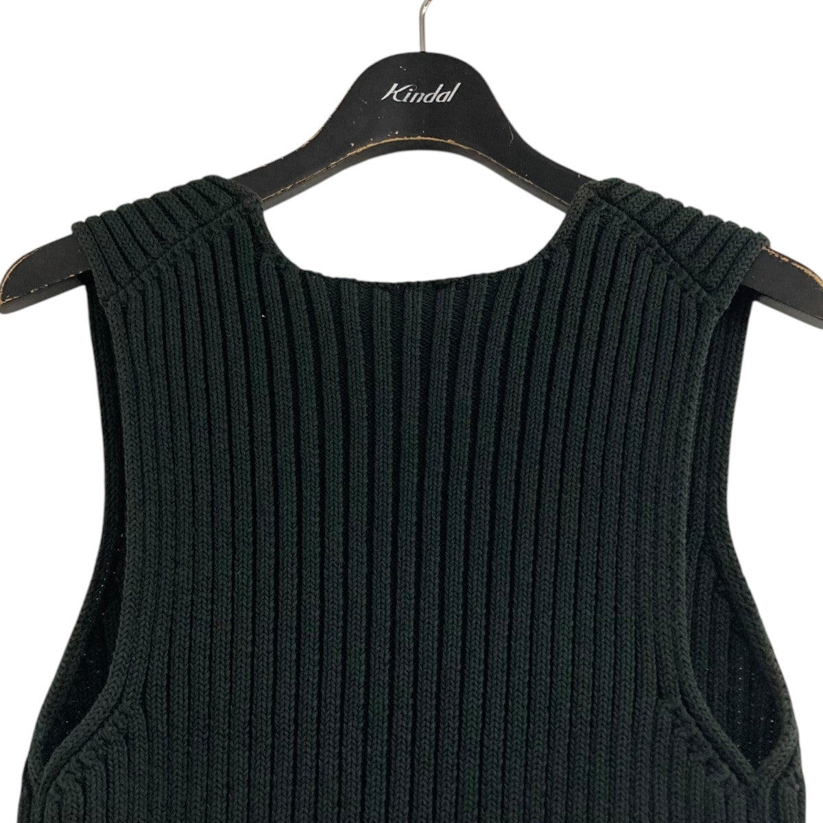 CHANEL ヘビーウェイトリブニットトップスP19536V01121 古着・中古-4枚目のアイテム画像