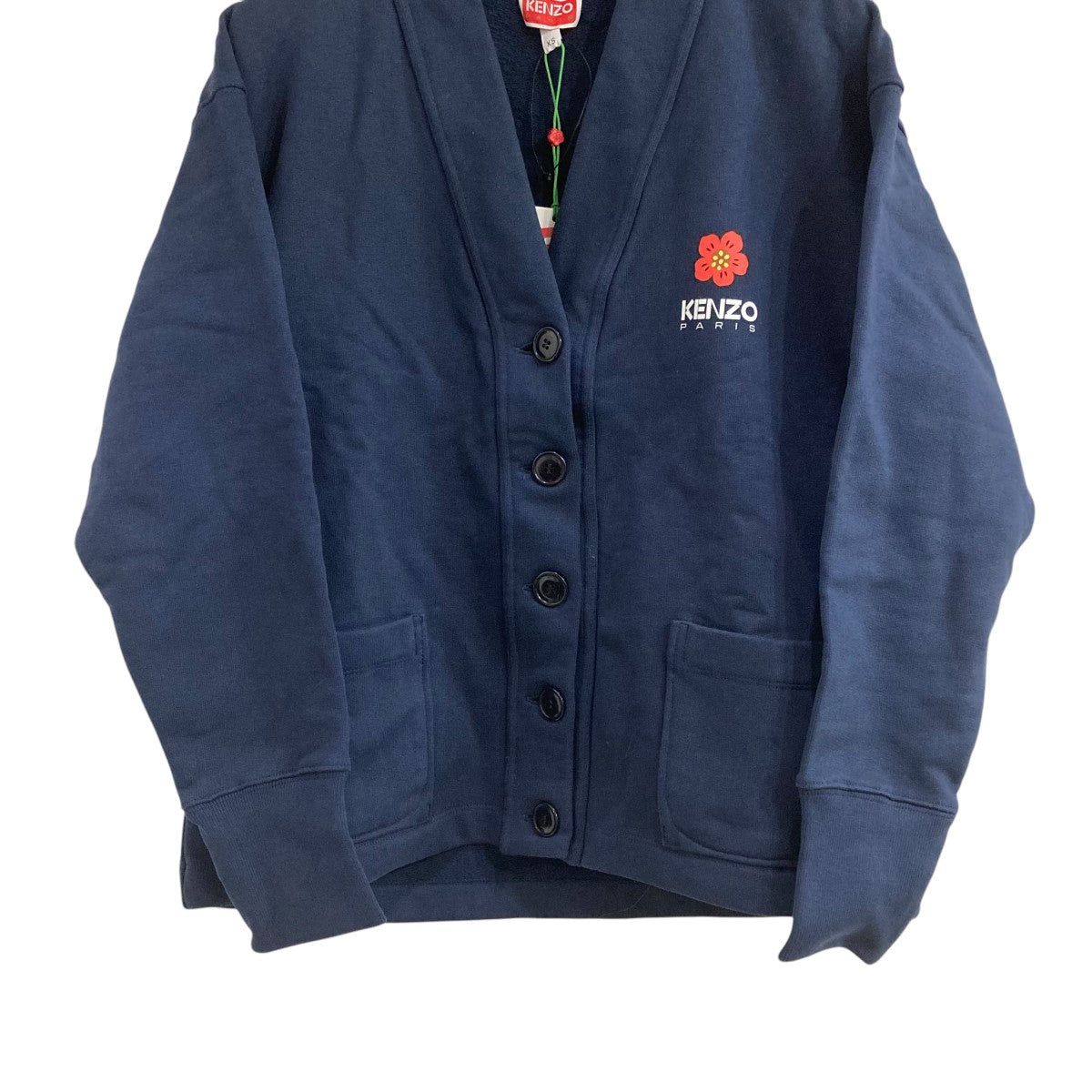 KENZO 刺繍カーディガンFD52SW0374ME 古着・中古-4枚目のアイテム画像