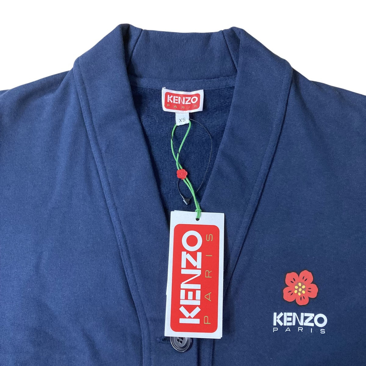 KENZO 刺繍カーディガンFD52SW0374ME 古着・中古-7枚目のアイテム画像