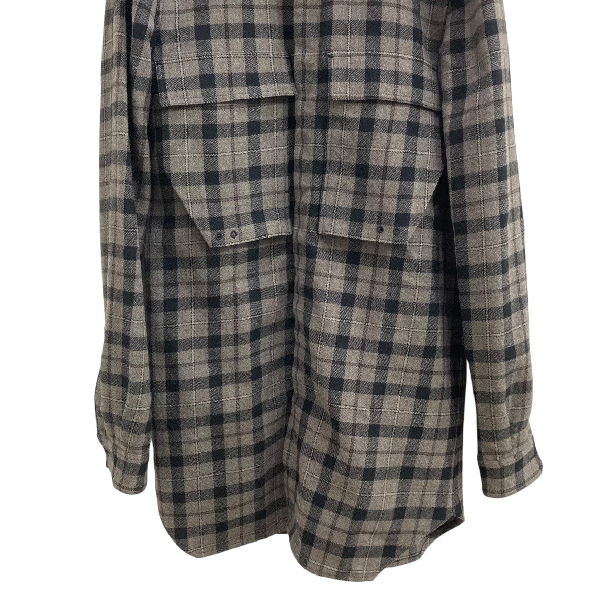 RICK OWENS(リックオウエンス) チェック柄シャツRU16F6290-FP