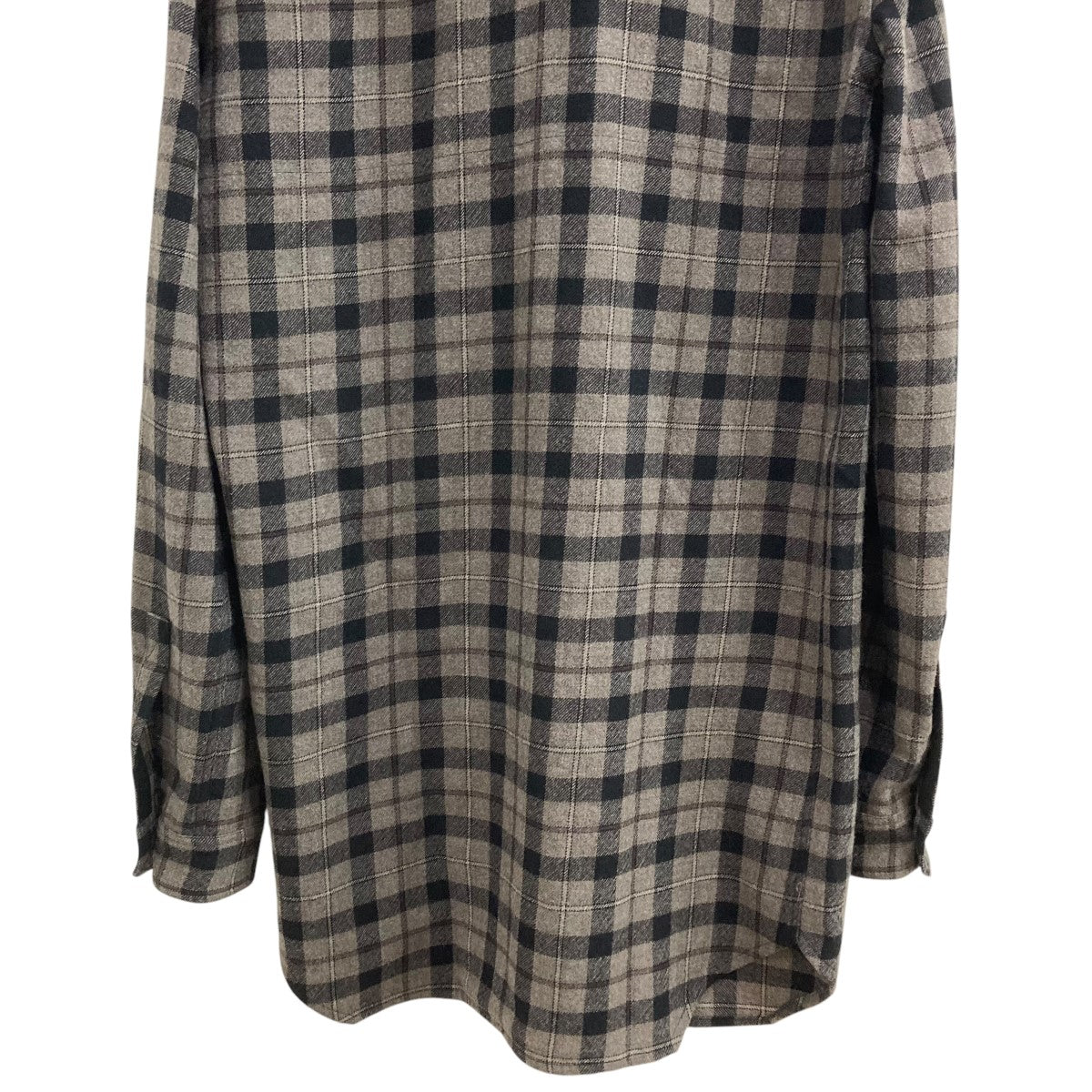 RICK OWENS(リックオウエンス) チェック柄シャツRU16F6290-FP