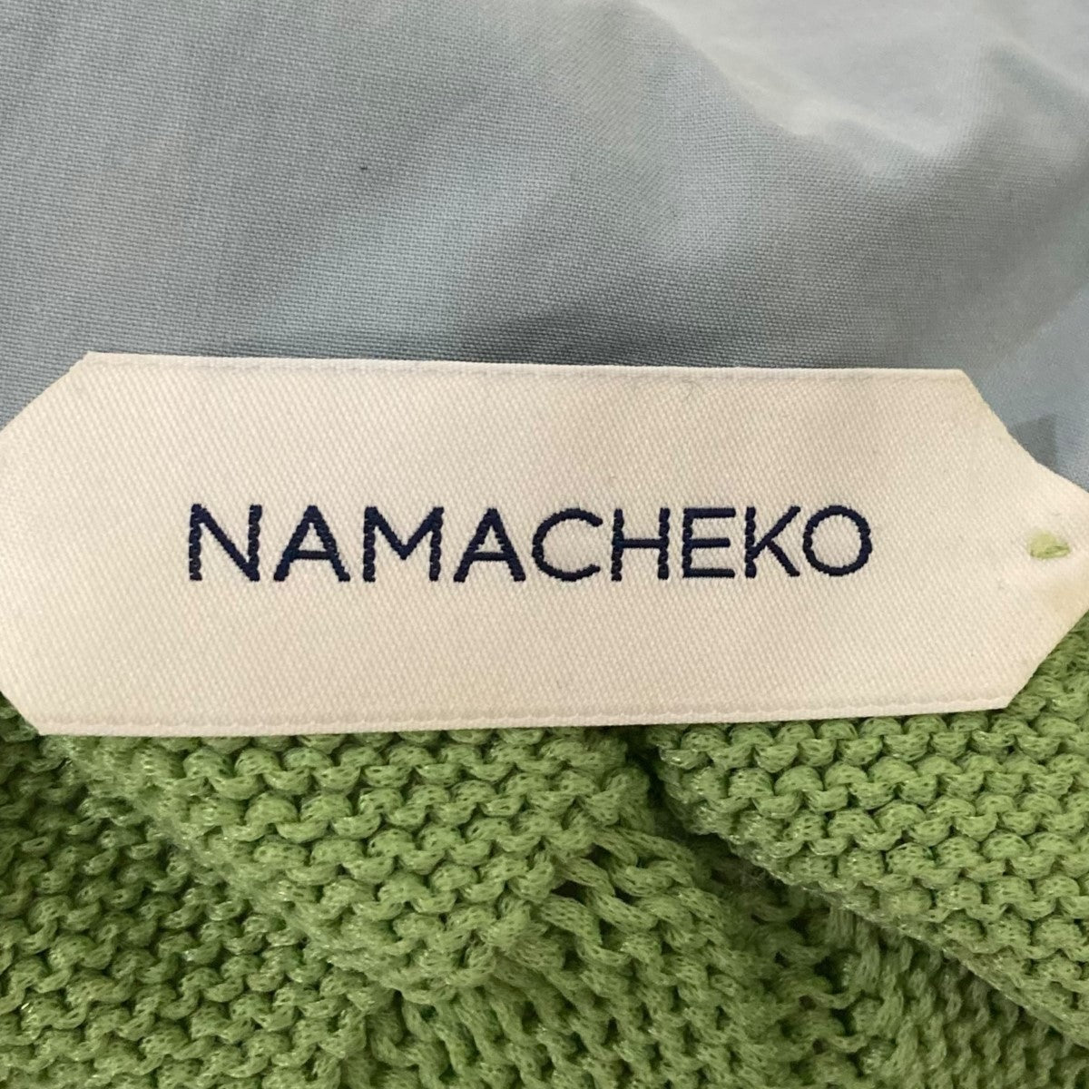 namacheko 22ss ニット セカンドスキン namacheko 22ss ニット セカンドスキン 2025年最新】ナマチェコ