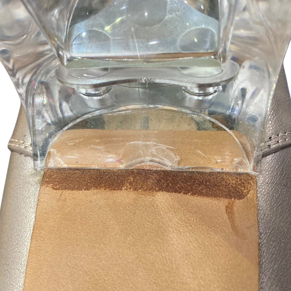 RICK OWENS(リックオウエンス) キスブーツ パールホワイト サイズ 42