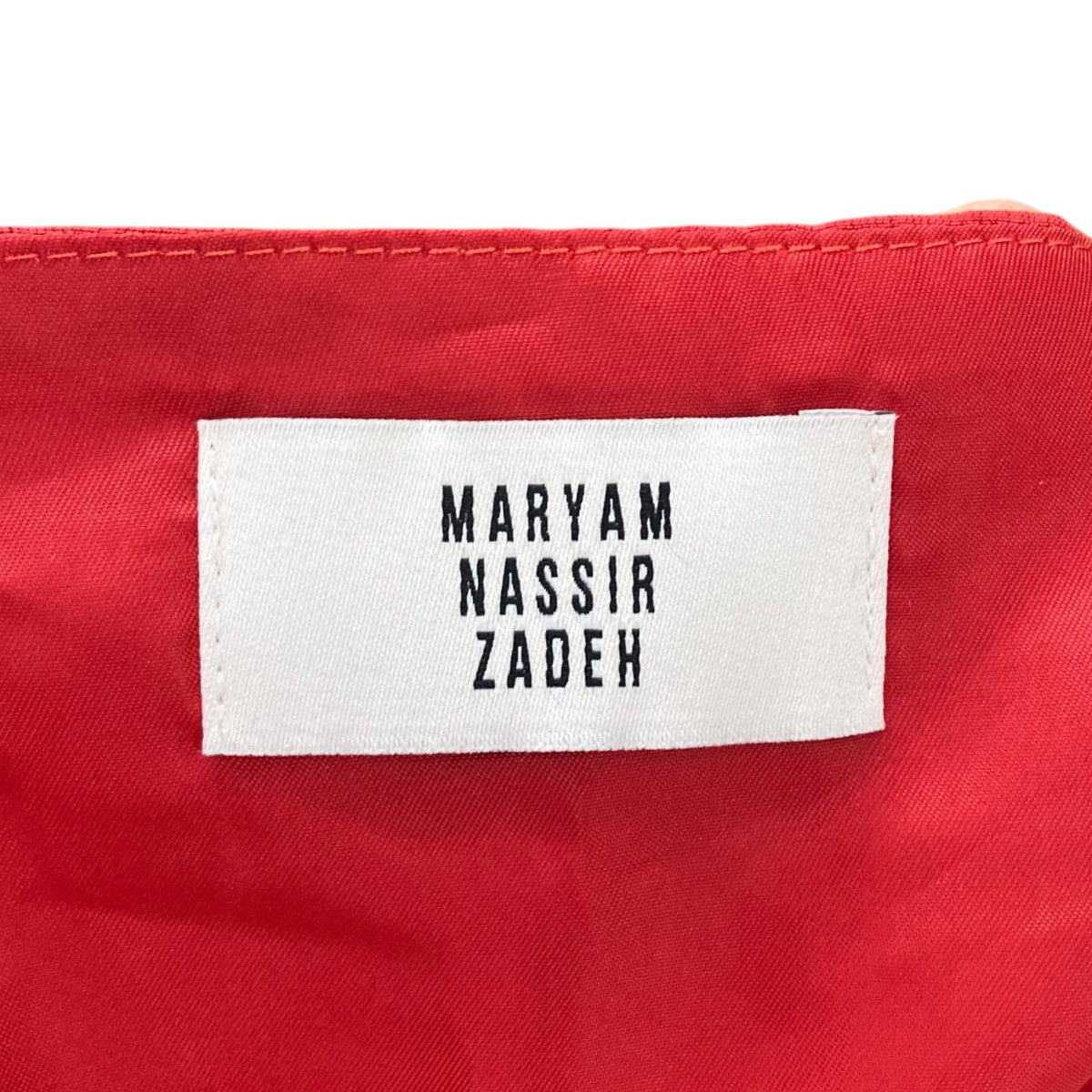 MARYAM NASSIR ZADAH リネンシルクパフスリーブトップ 古着・中古-6枚目のアイテム画像