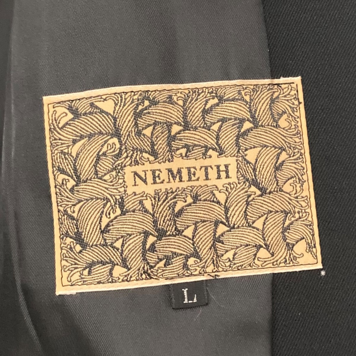 Nemeth(ネメス) デザインテーラードジャケット673 673 ブラック