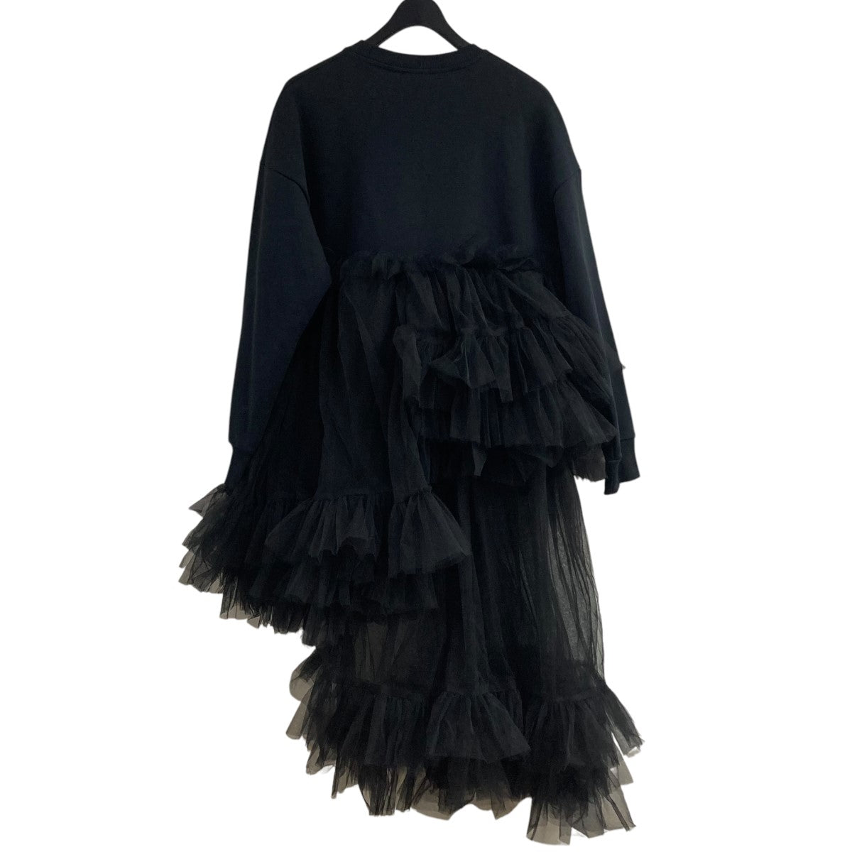 VIVIANO/ヴィヴィアーノ】Gathered Tulle Hoodie/チュール