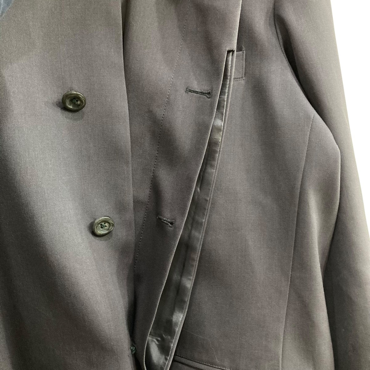 Ujoh ウジョー 2WAYスリーブ フラワー刺繍 シアーブルゾン 日本製 Y's BORN PRODUCT] COTTON TWILL FLARE GUSSET FLARE SKIRT(XS Blue