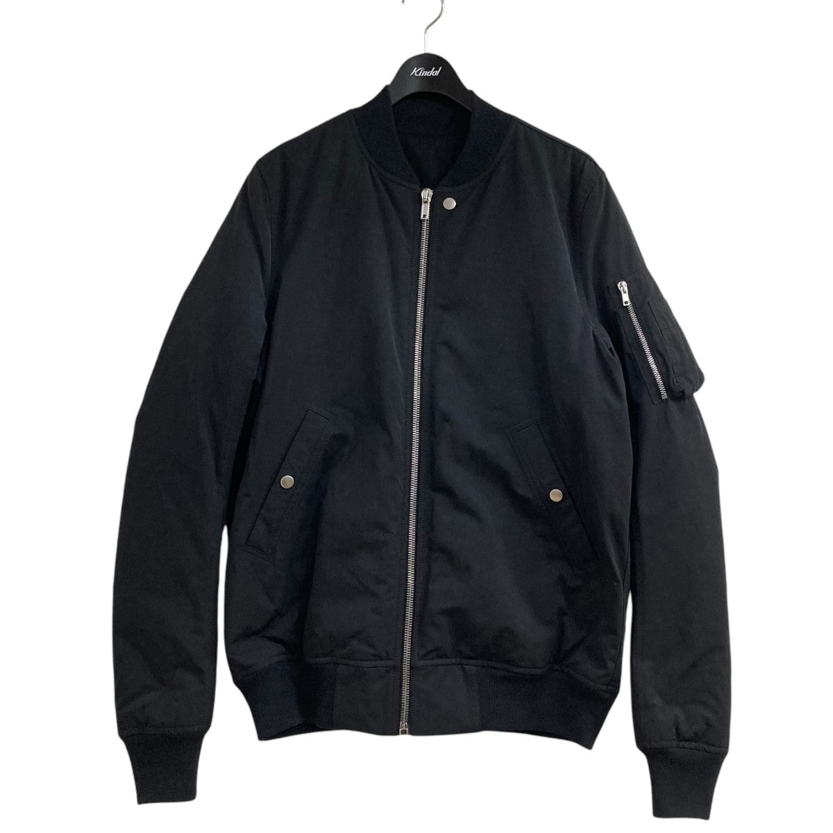 お値下げ！今期ラネウス　カシミアボンバージャケット RICK OWENS(リックオウエンス) 23SSレザークロップドフライト