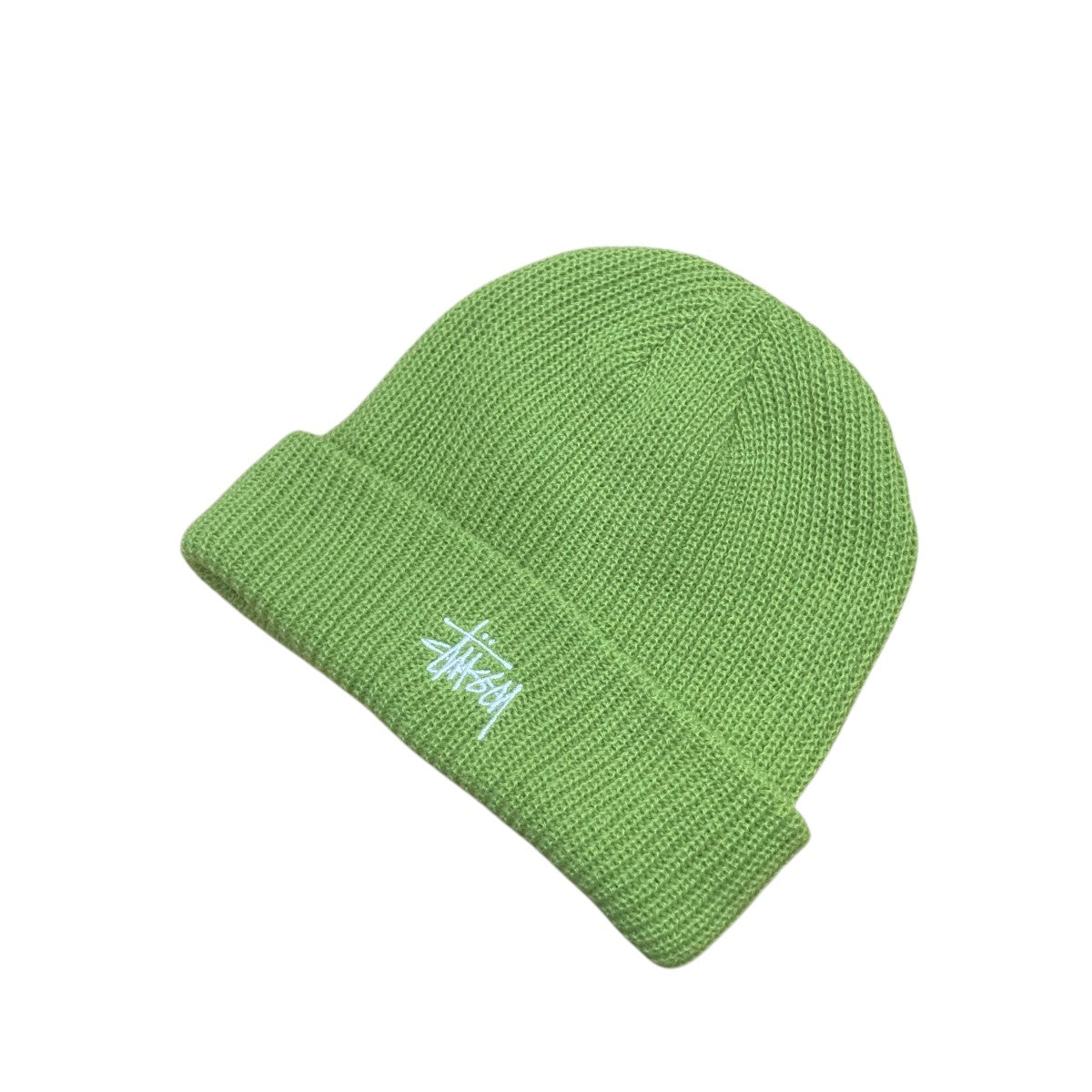 stussy(ステューシー) ロゴニット帽1321019 1321019 黄緑｜【公式 