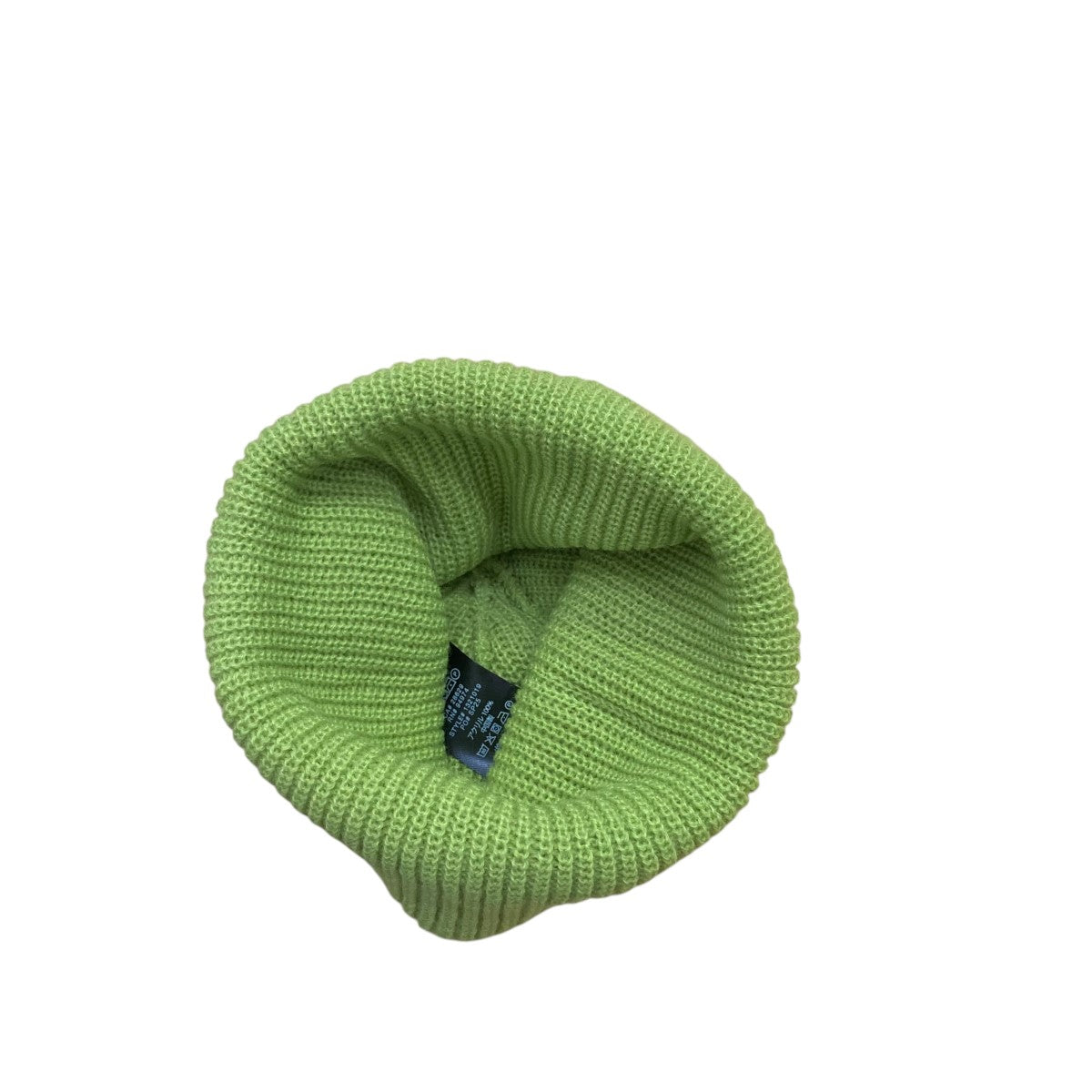 stussy(ステューシー) ロゴニット帽1321019 1321019 黄緑