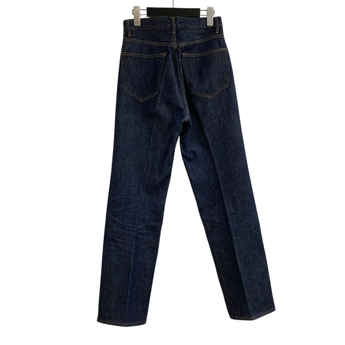 AURALEE ハードツイストデニム5ポケットパンツA00P02DM HARD TWIST DENIM 5P PANTS 古着・中古-3枚目のアイテム画像