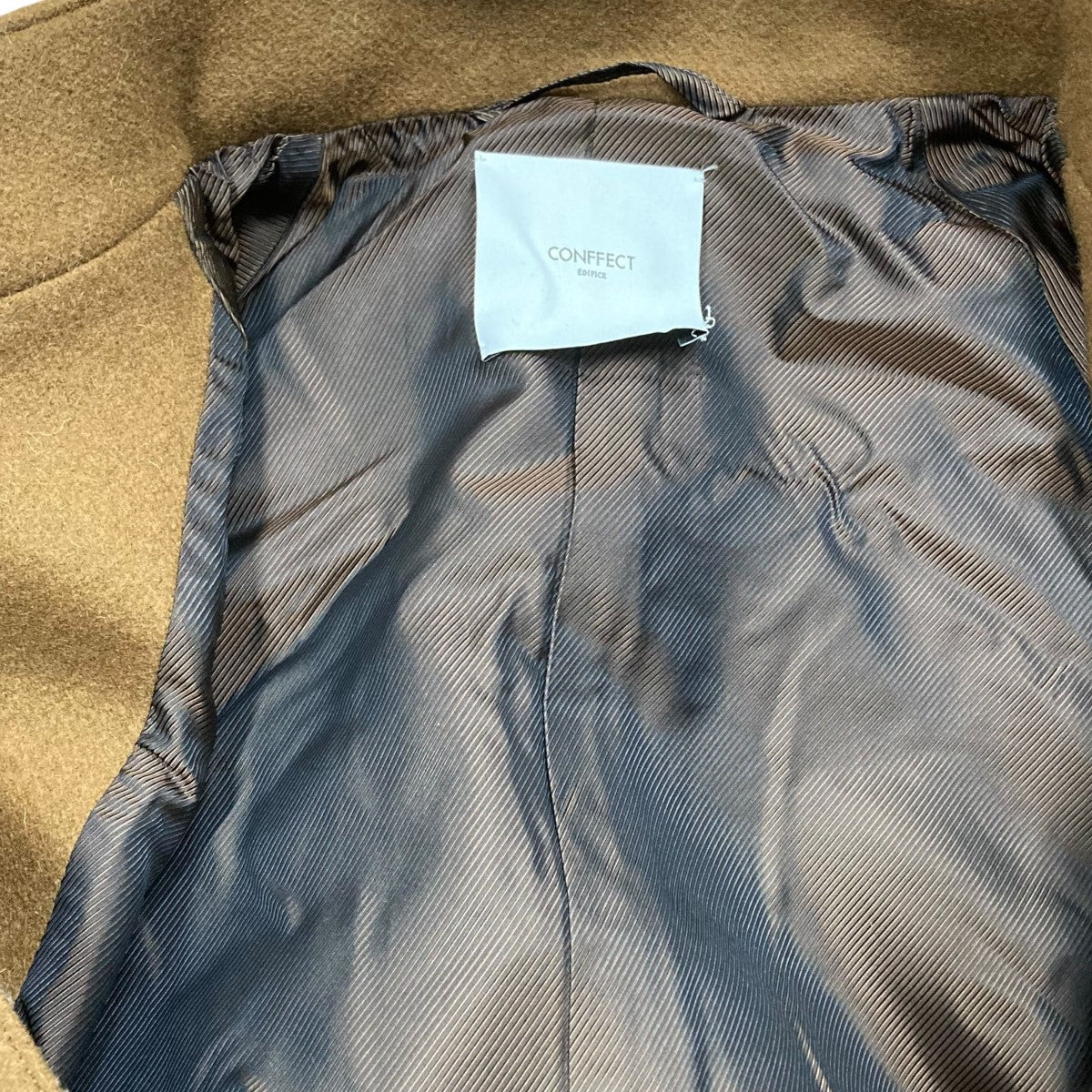 24AW ニットメルトンコート