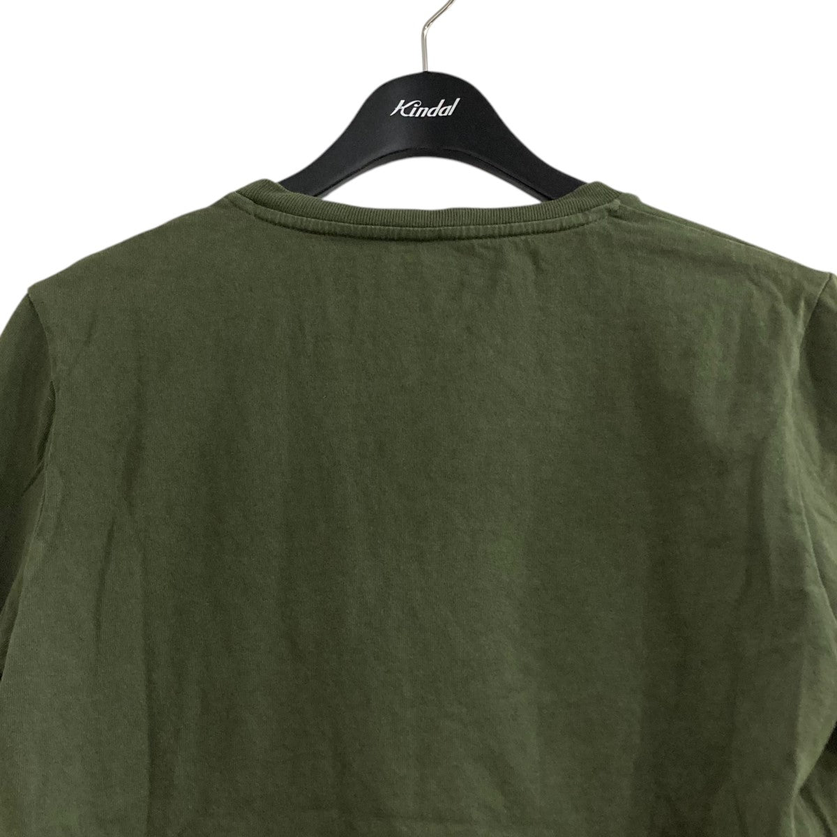 ロエベ LOEWE ロゴプリントTシャツ S359333XBP カーキ サイズ：S LOEWE(ロエベ) ロゴプリントTシャツS359333XBP S359333XBP